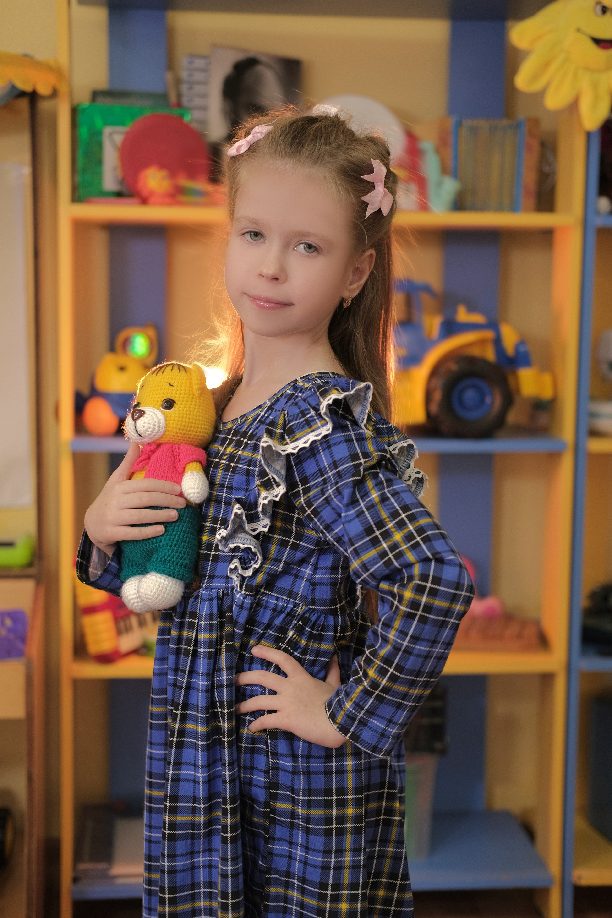 Детский сад портреты 2025. Лиза Рязанцева