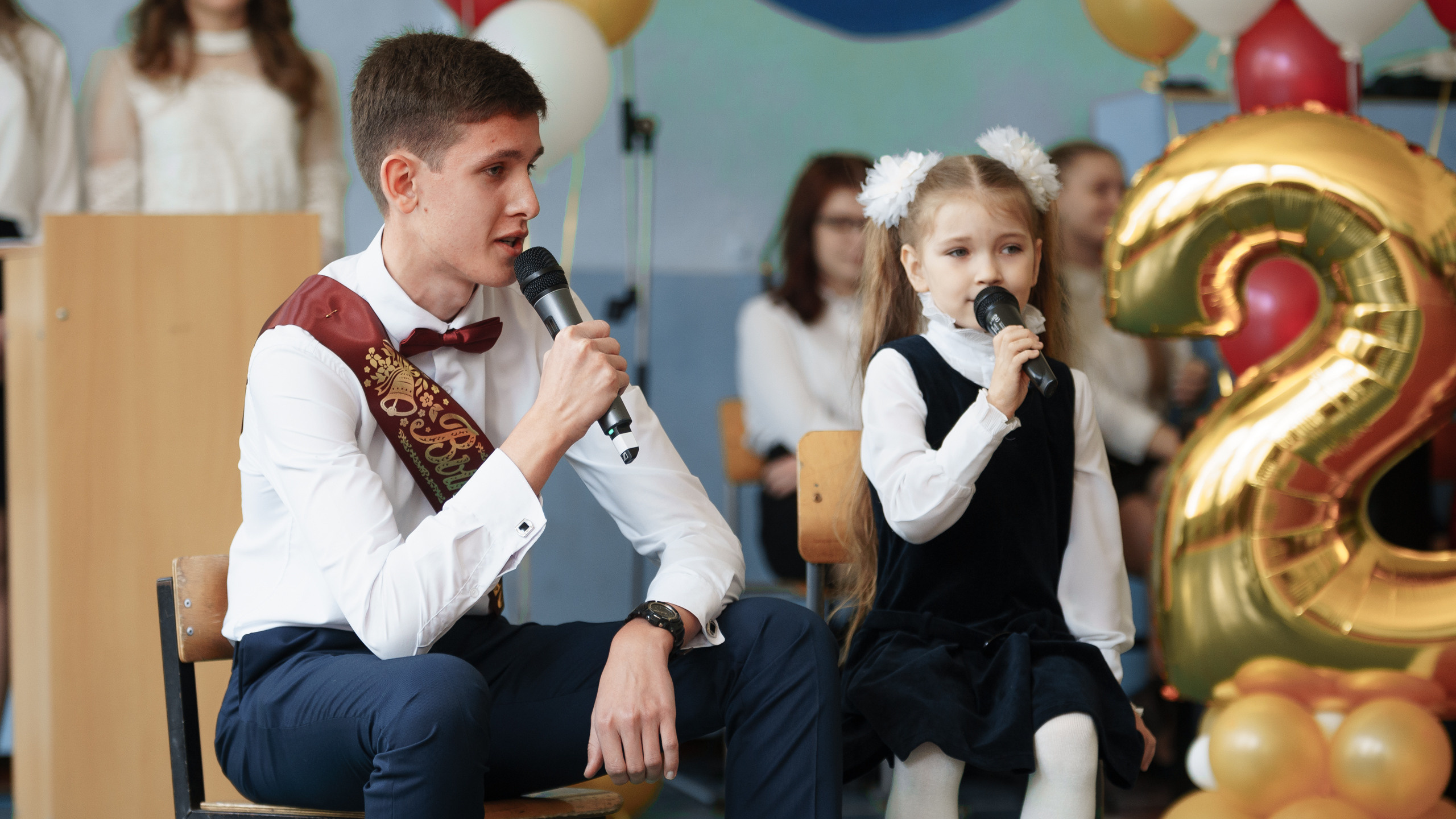 Последний звонок в гимназии № 7 в Торжке 2021. Павленко Дмитрий фотограф и видеограф в Торжке