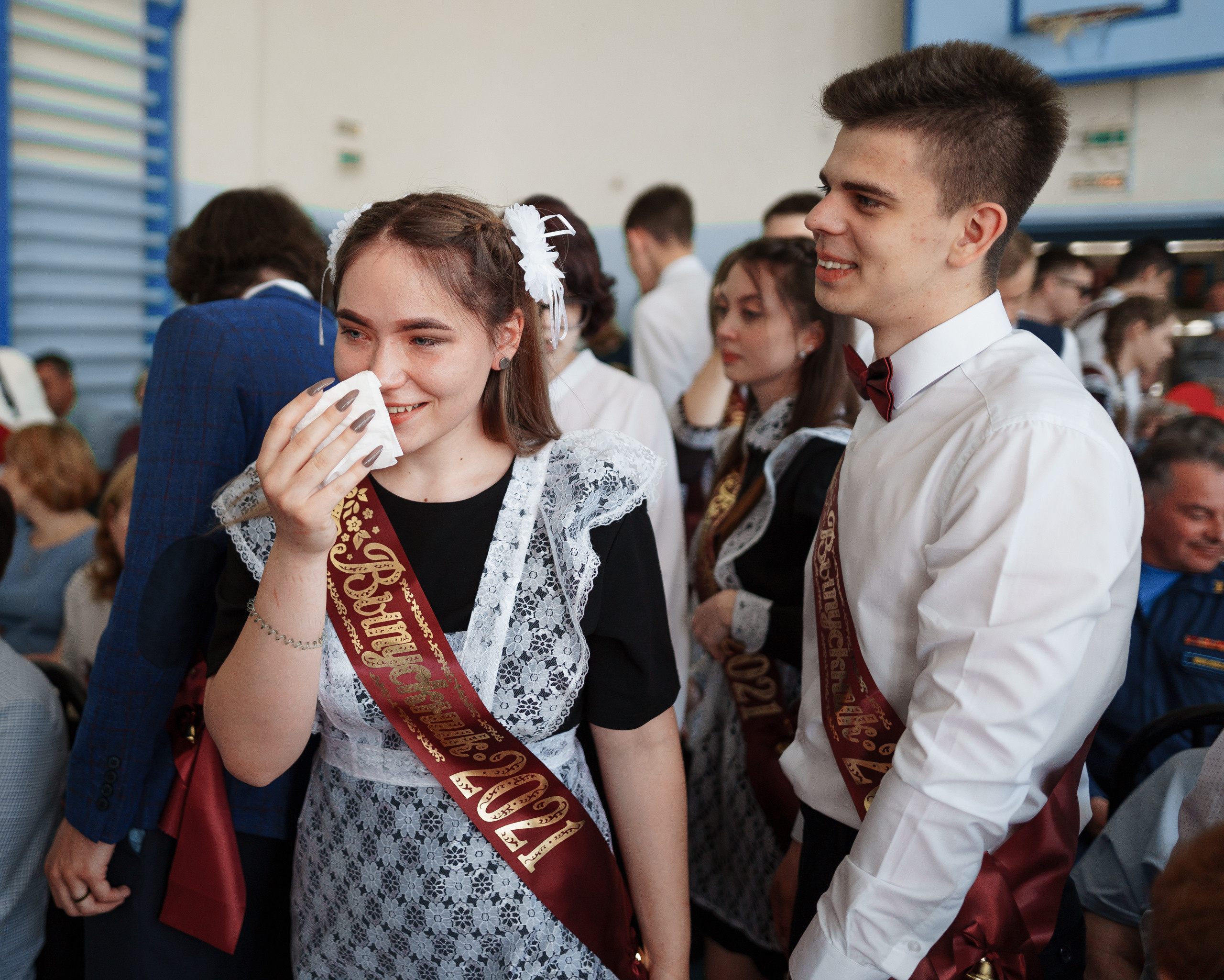 Последний звонок в гимназии № 7 в Торжке 2021. Павленко Дмитрий фотограф и видеограф в Торжке