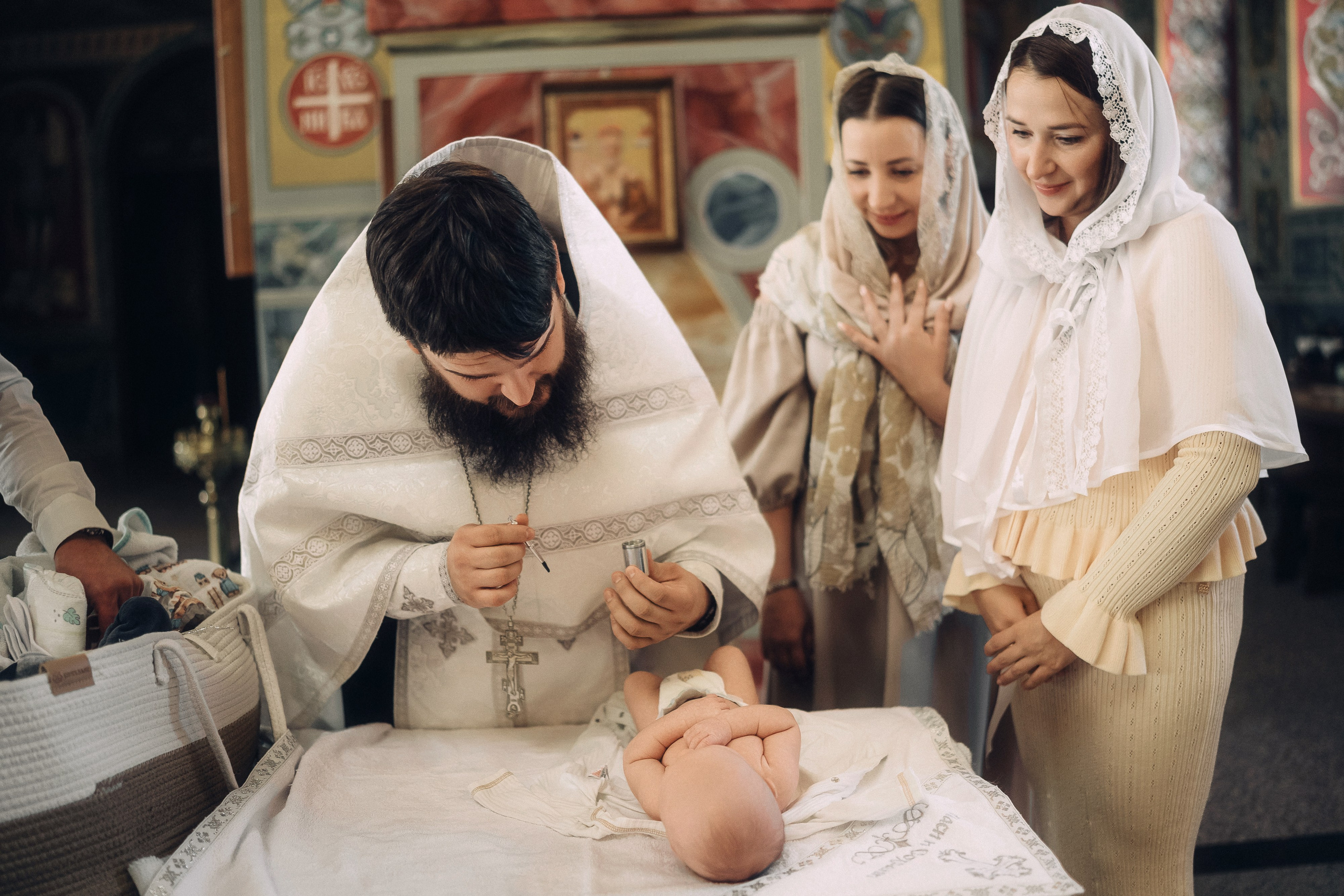 Фотосъемка таинства крещения в Воронеже. Свадебный и репортажный фотограф в Воронеже Роман Янко
