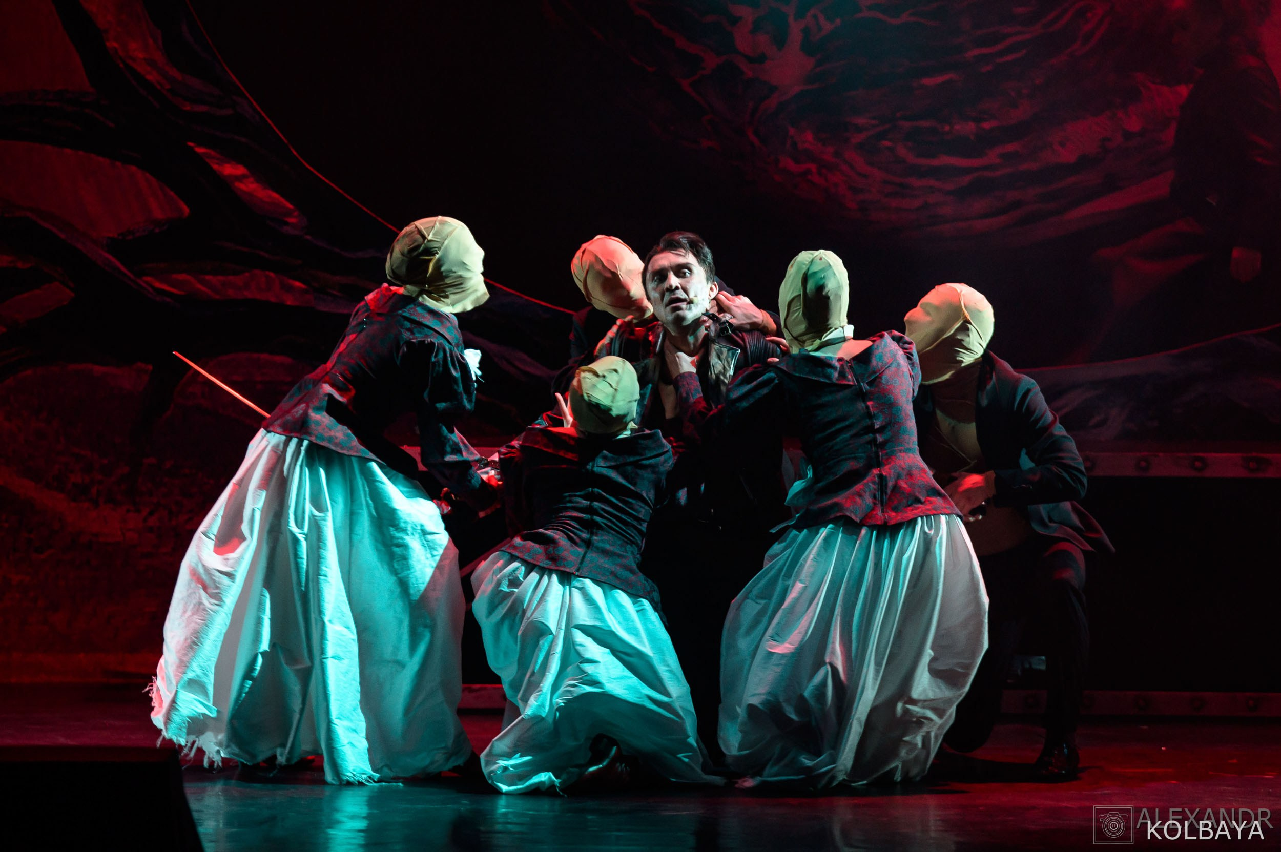 Мюзикл Дракула. Концертный и театральный репортажный фотограф в Москве Александр Колбая