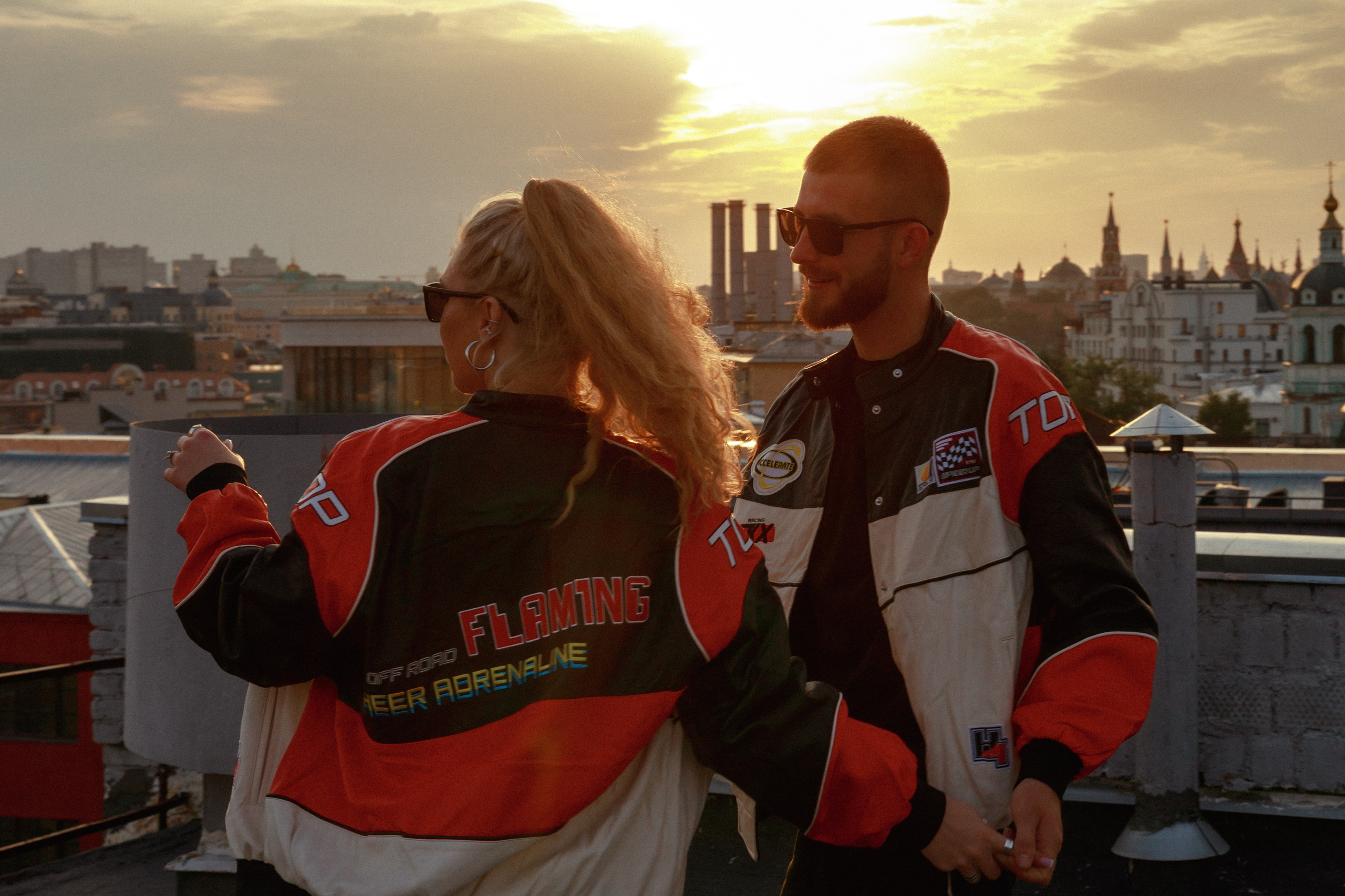 На крыше. Женский фотограф Москва, Лобня