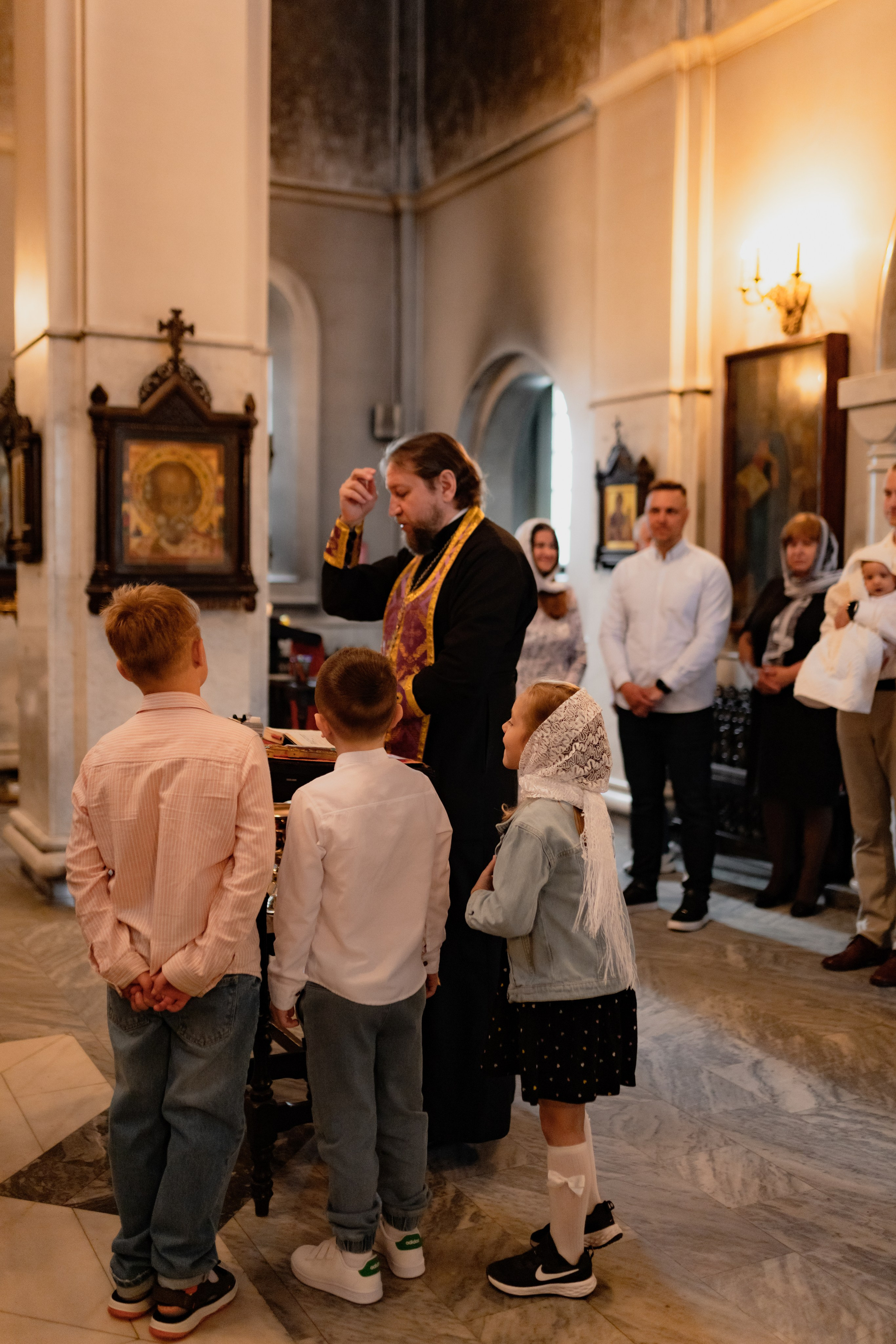 Крещение. Семейный и парный фотограф Мария Куцко