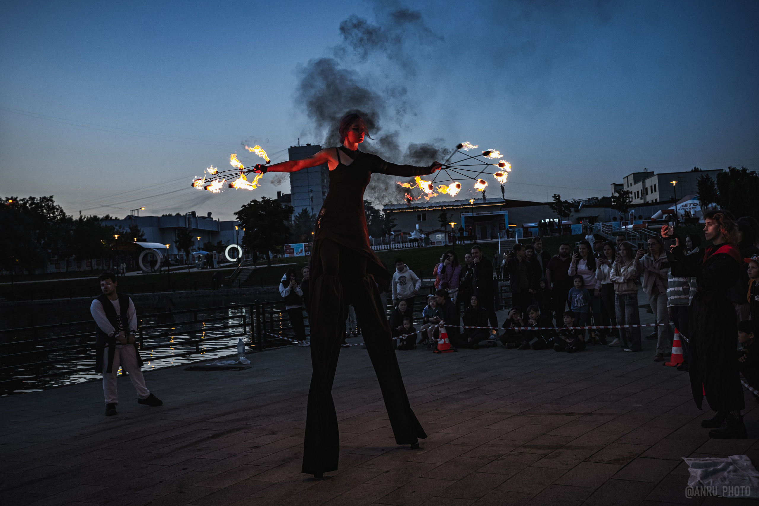 «FIRE FAMILY» Фаершоу. Репортажный фотограф Анастасия Рубцова