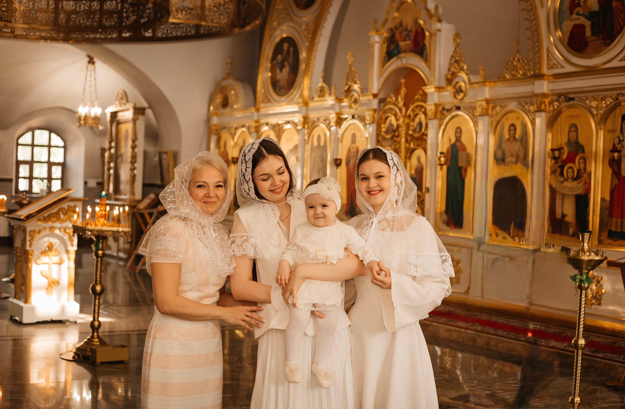 Крещение Катюши✨. Фотограф Мария Новоселова. Сургут