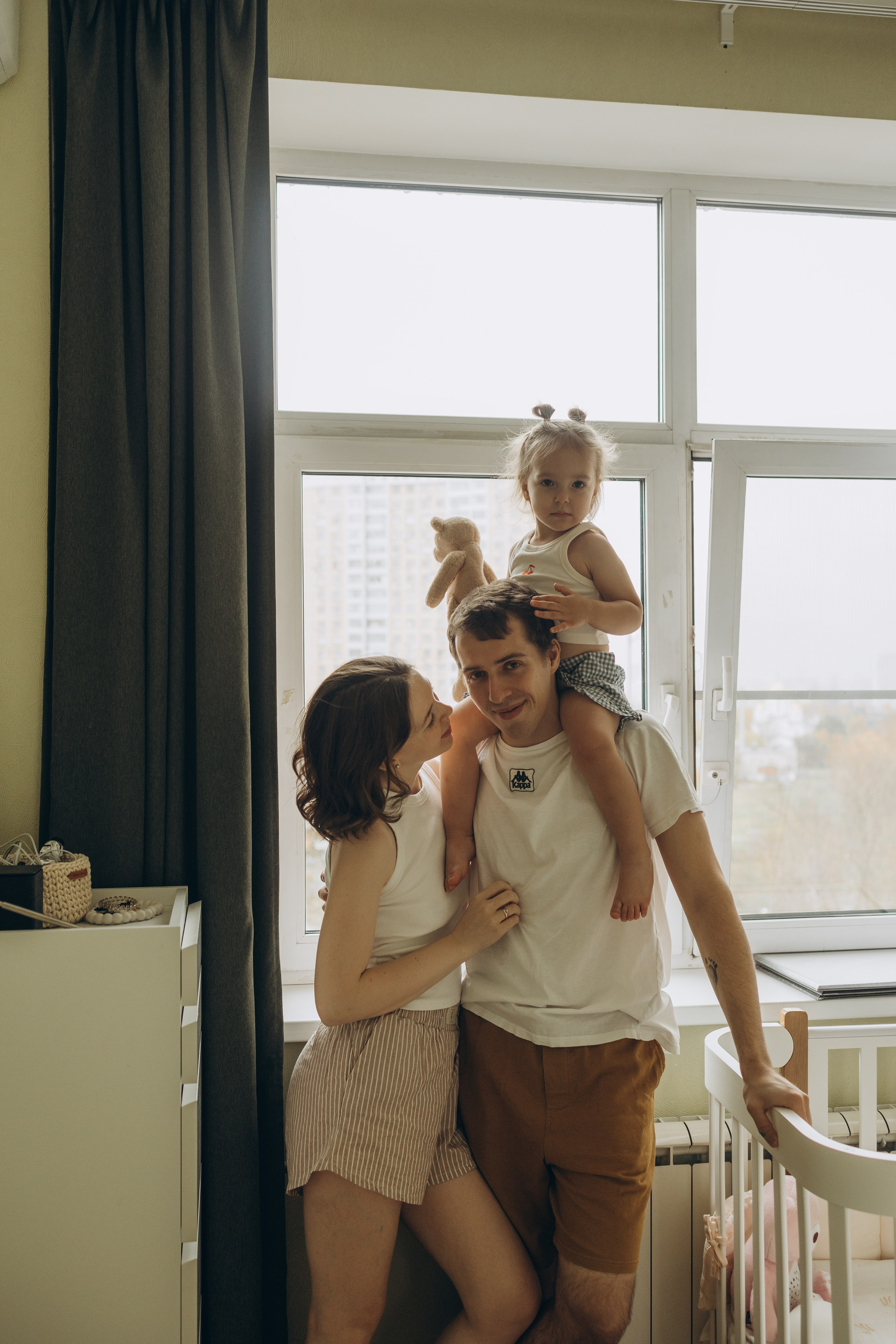 Анастасия, Сергей и Мирослава. Семейный фотограф в Москве Виктория Ястребинская