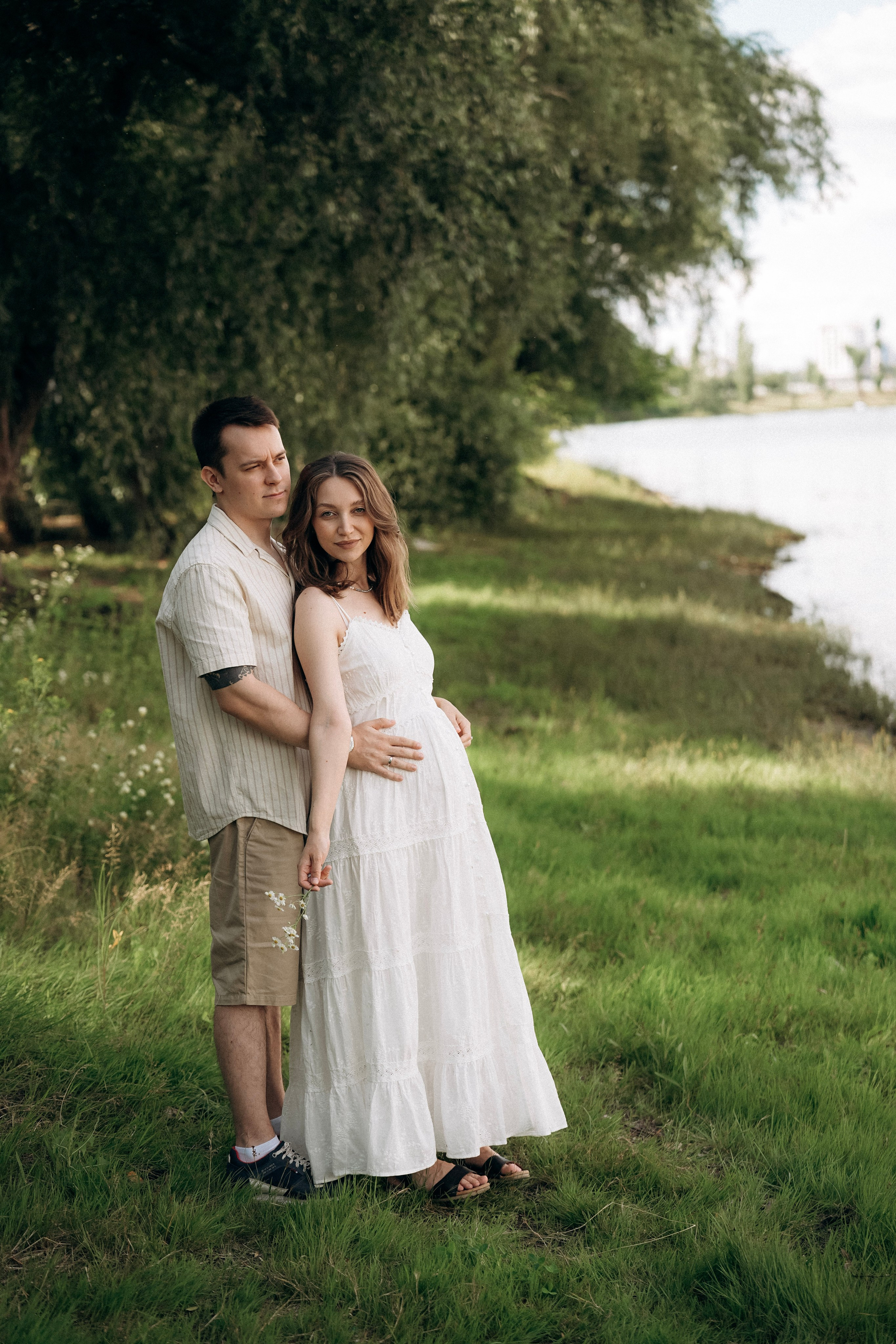 Фотосессия беременности на природе. Фотограф с психологическим образованием