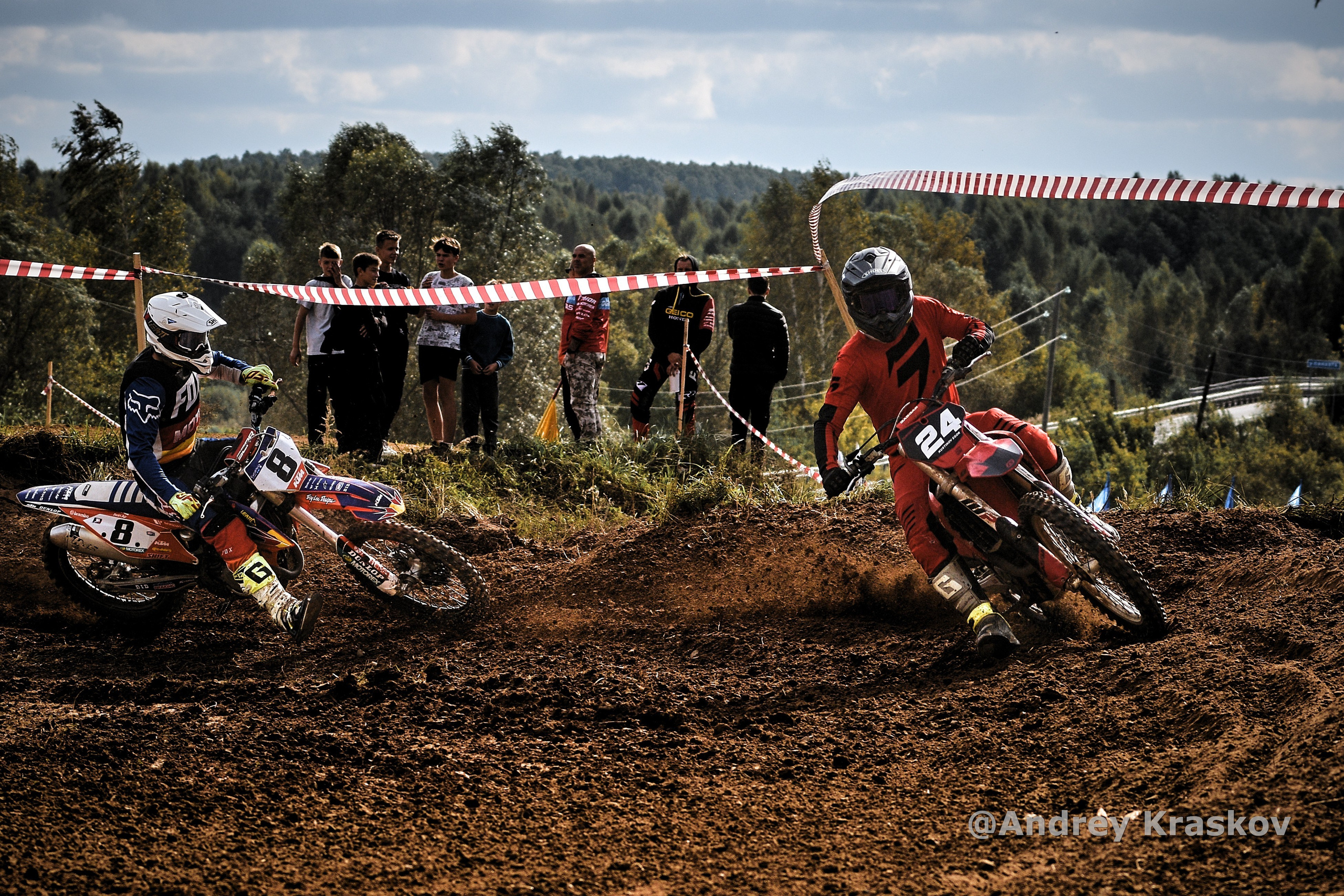 Мотокросс в городе Чкаловск. Фотограф Красков Андрей