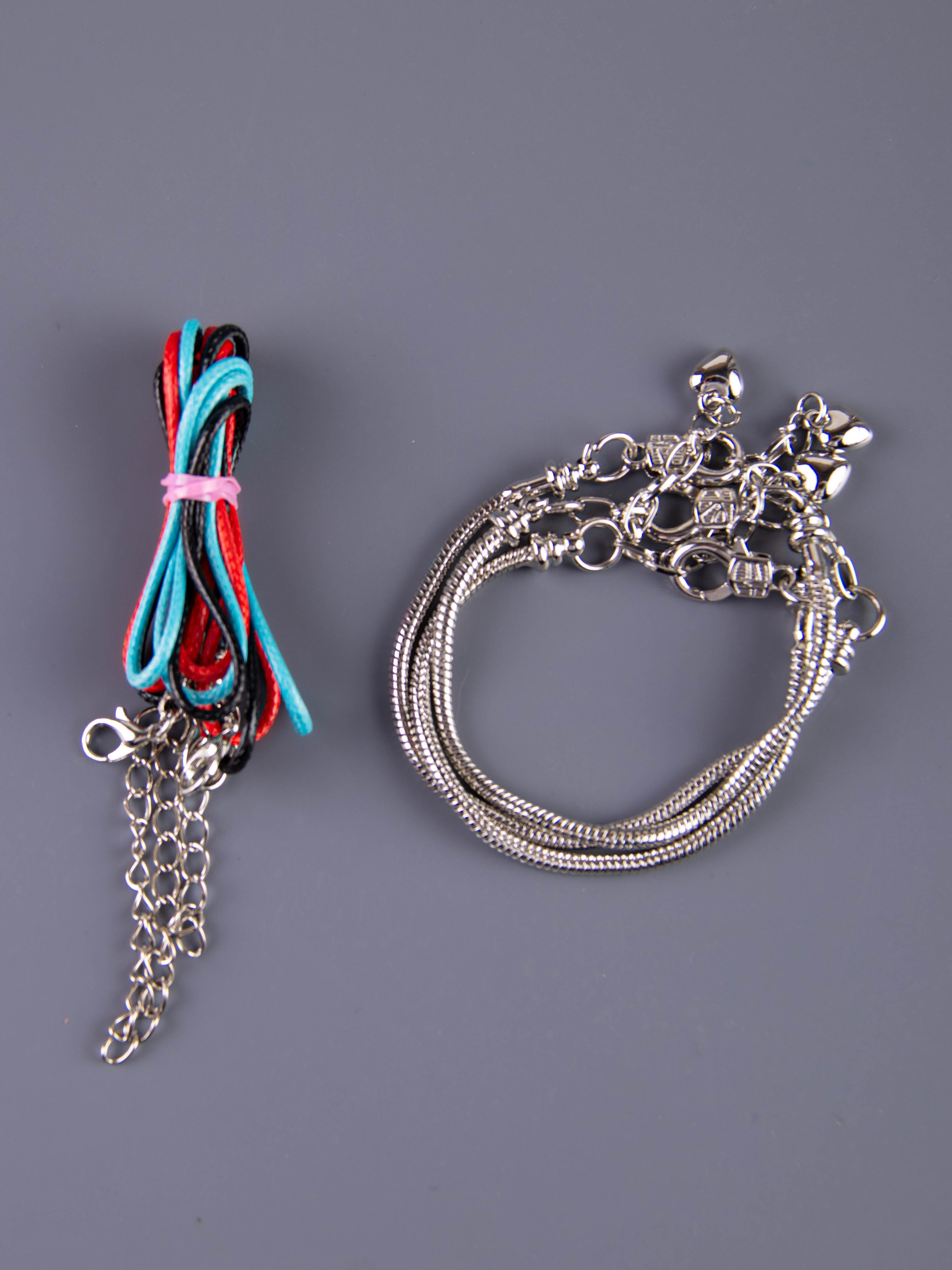 Наборы по созданию браслетов (розовый). «Матрица»