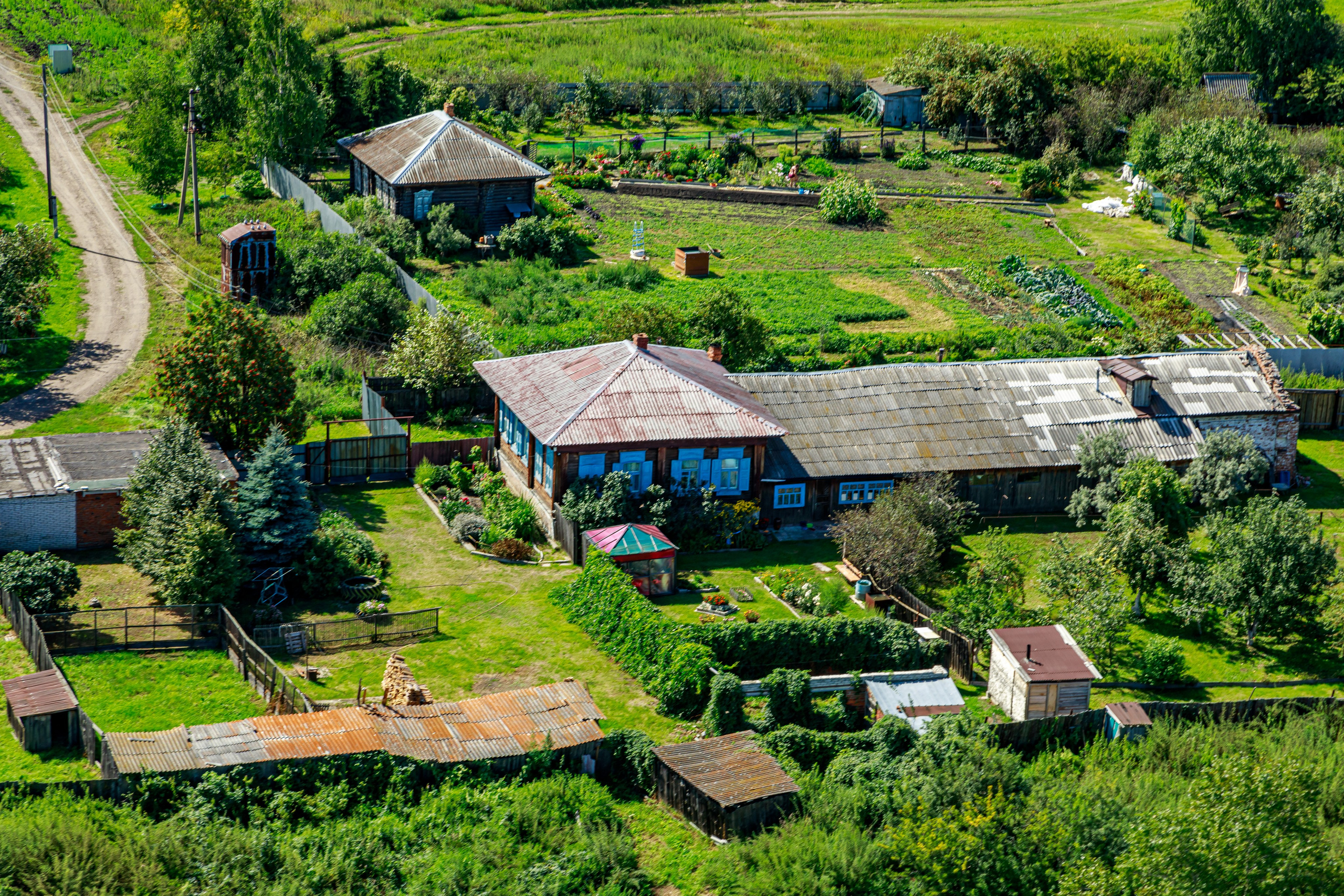 Город с высоты птичьего полёта. Фотограф Андрей Гузеев