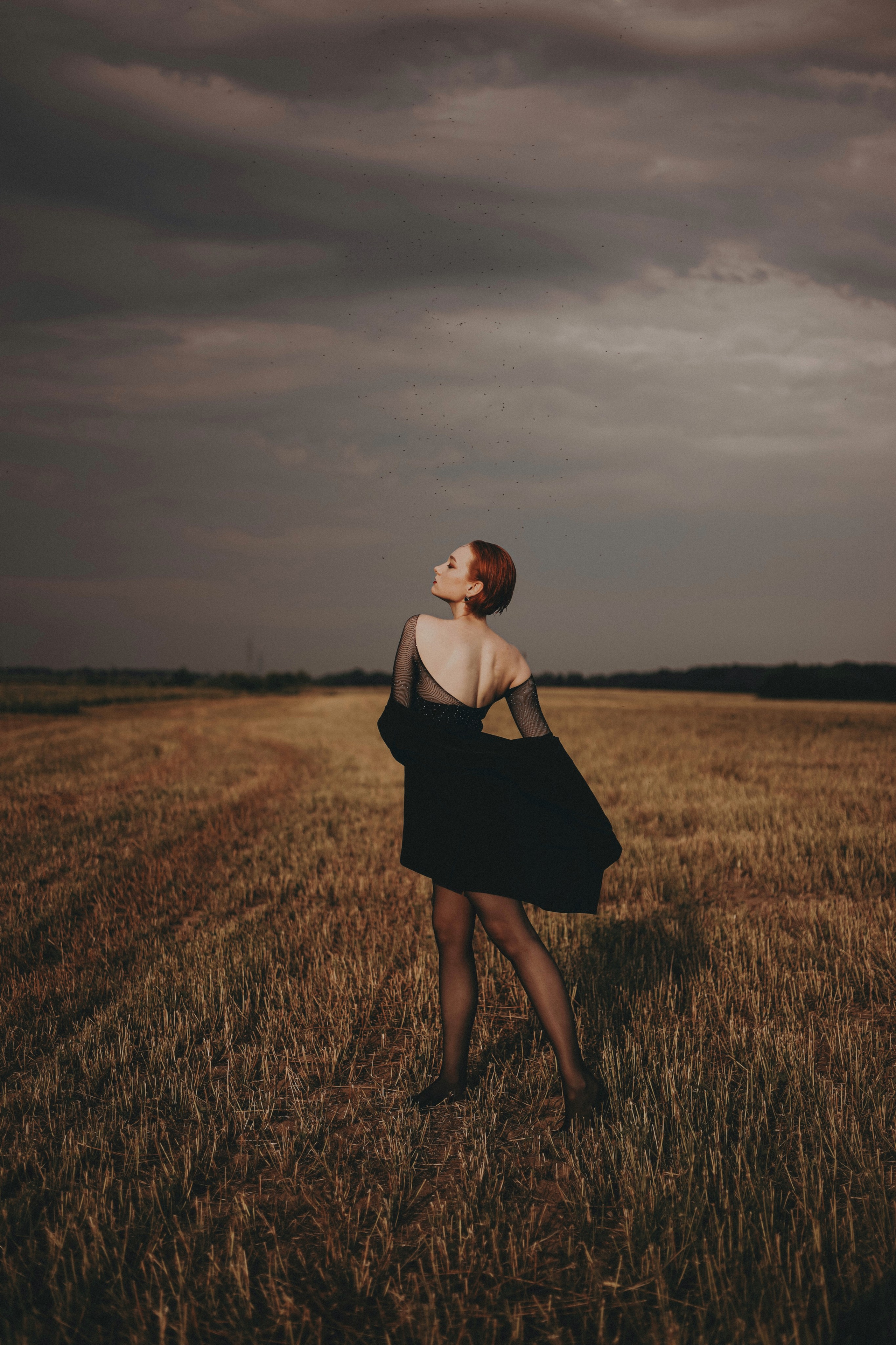 Дарья|Поле. Фотограф Мария Лаенко