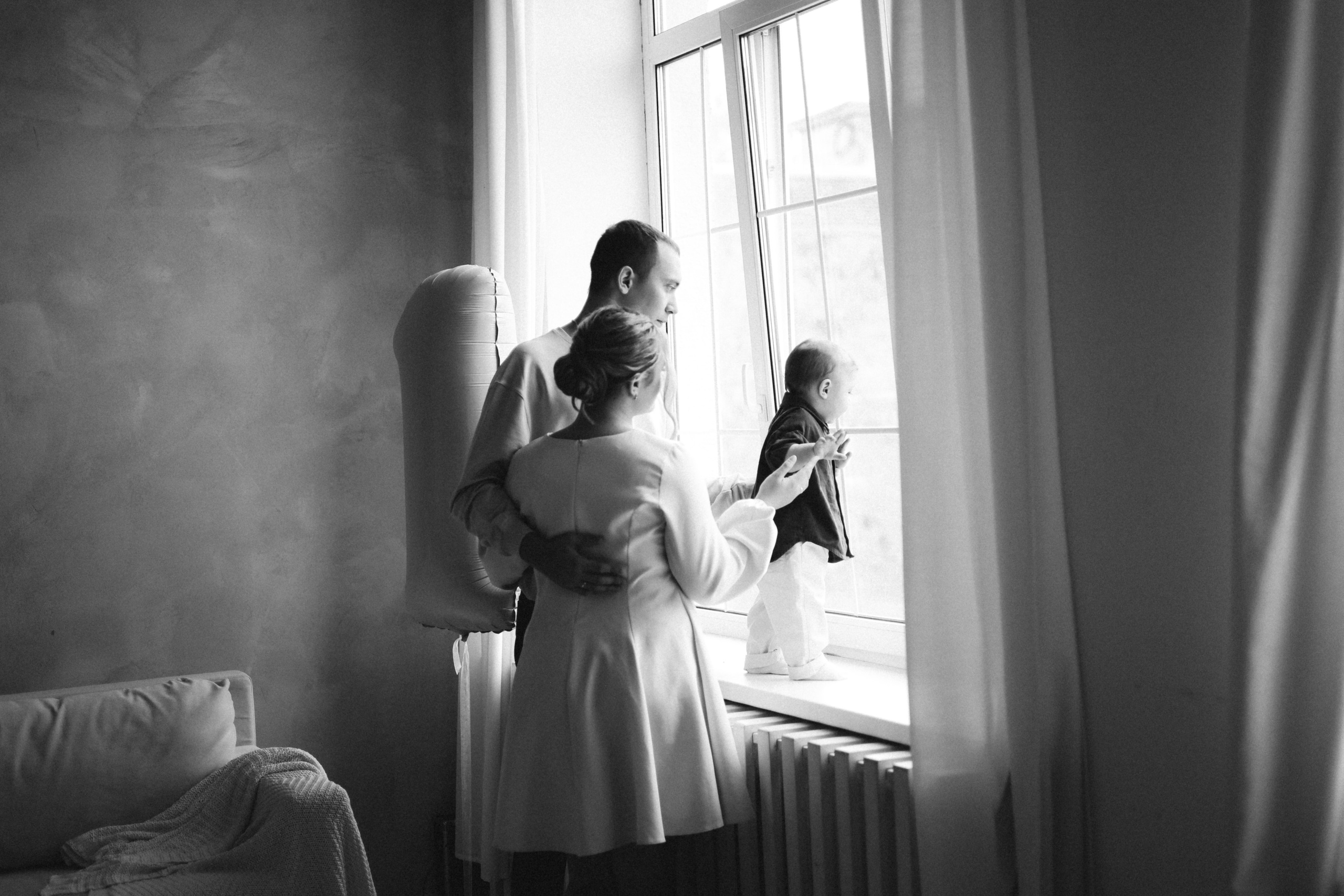 Вадим, Глебушка, Лиза. Фотограф Мария Лаенко