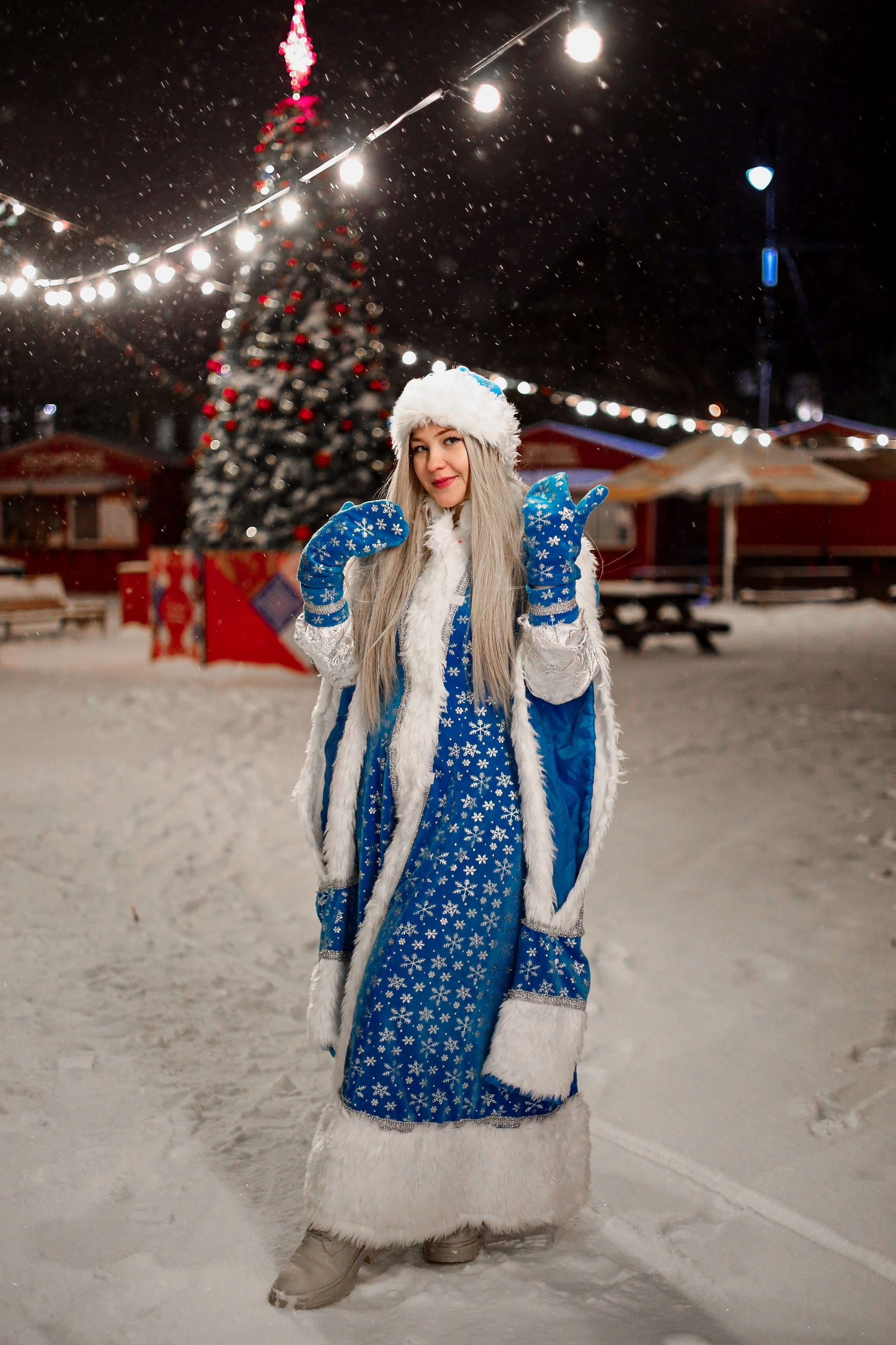 Снегурочка. Фотограф Мария Лаенко