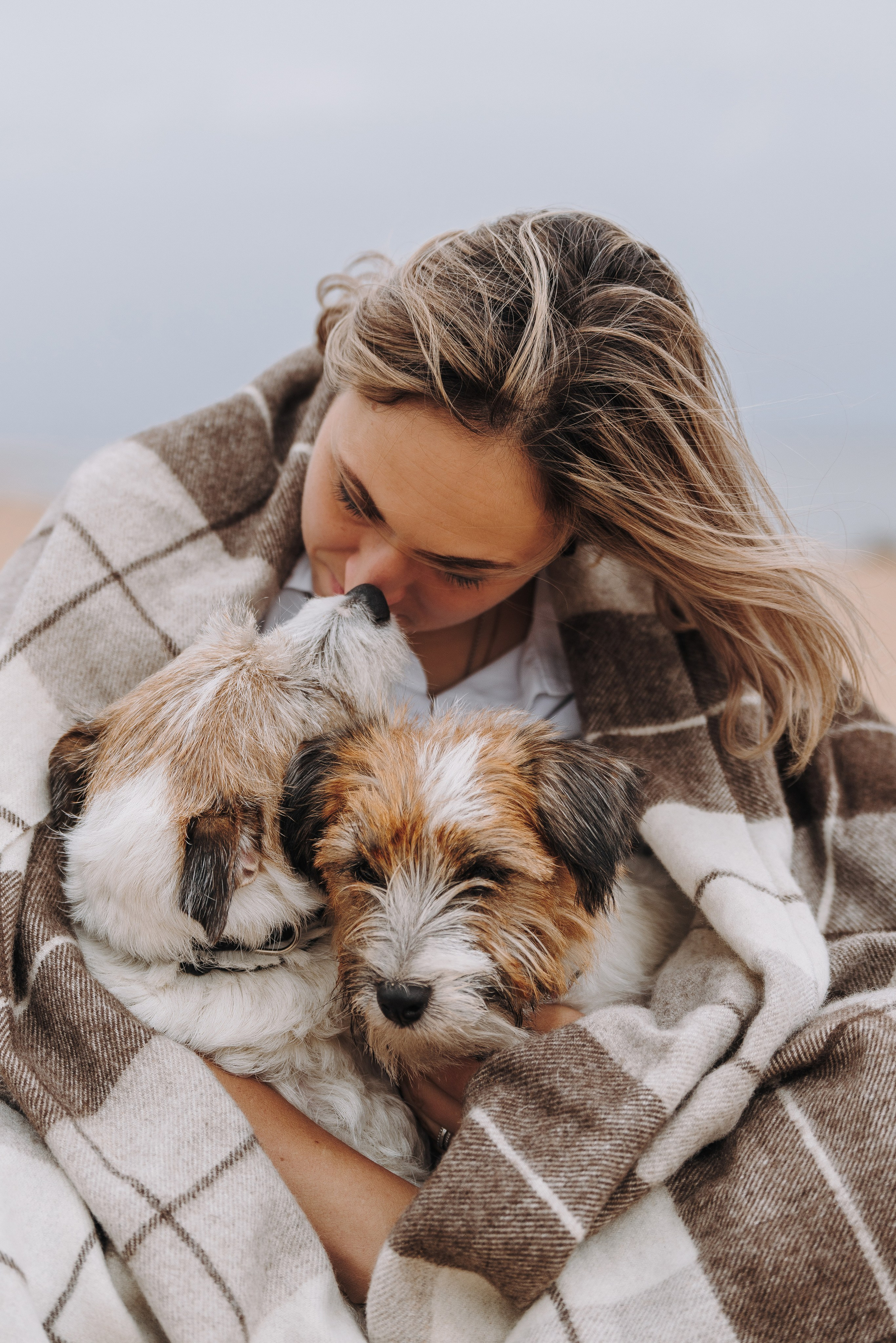 Оля, Ларс и Лукас. Фотограф анималист в Спб недорого Олеся Майорова