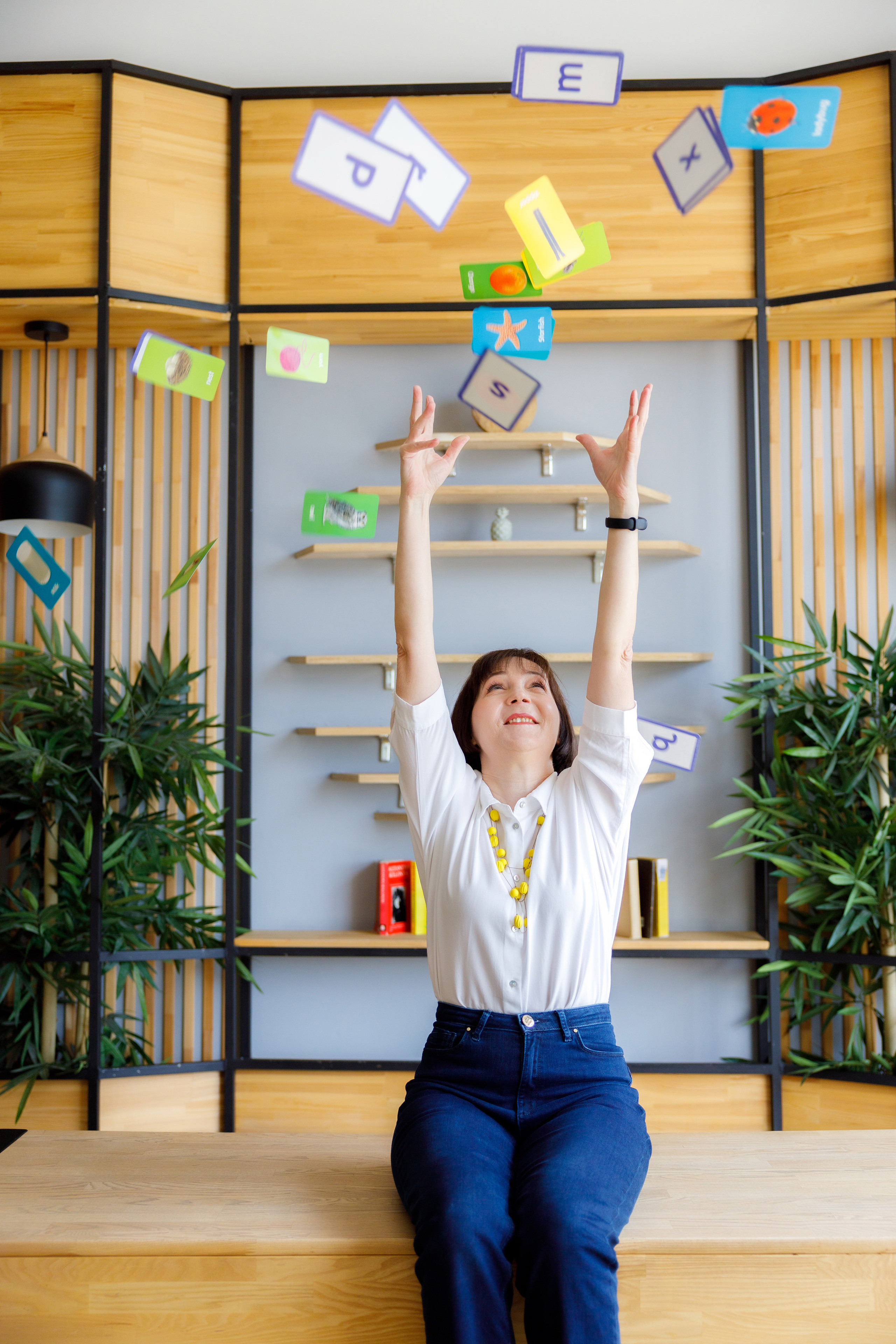 Контент-фотосессия для репетитора по английскому языку. Репортажный и студийный фотограф в Москве — Софи