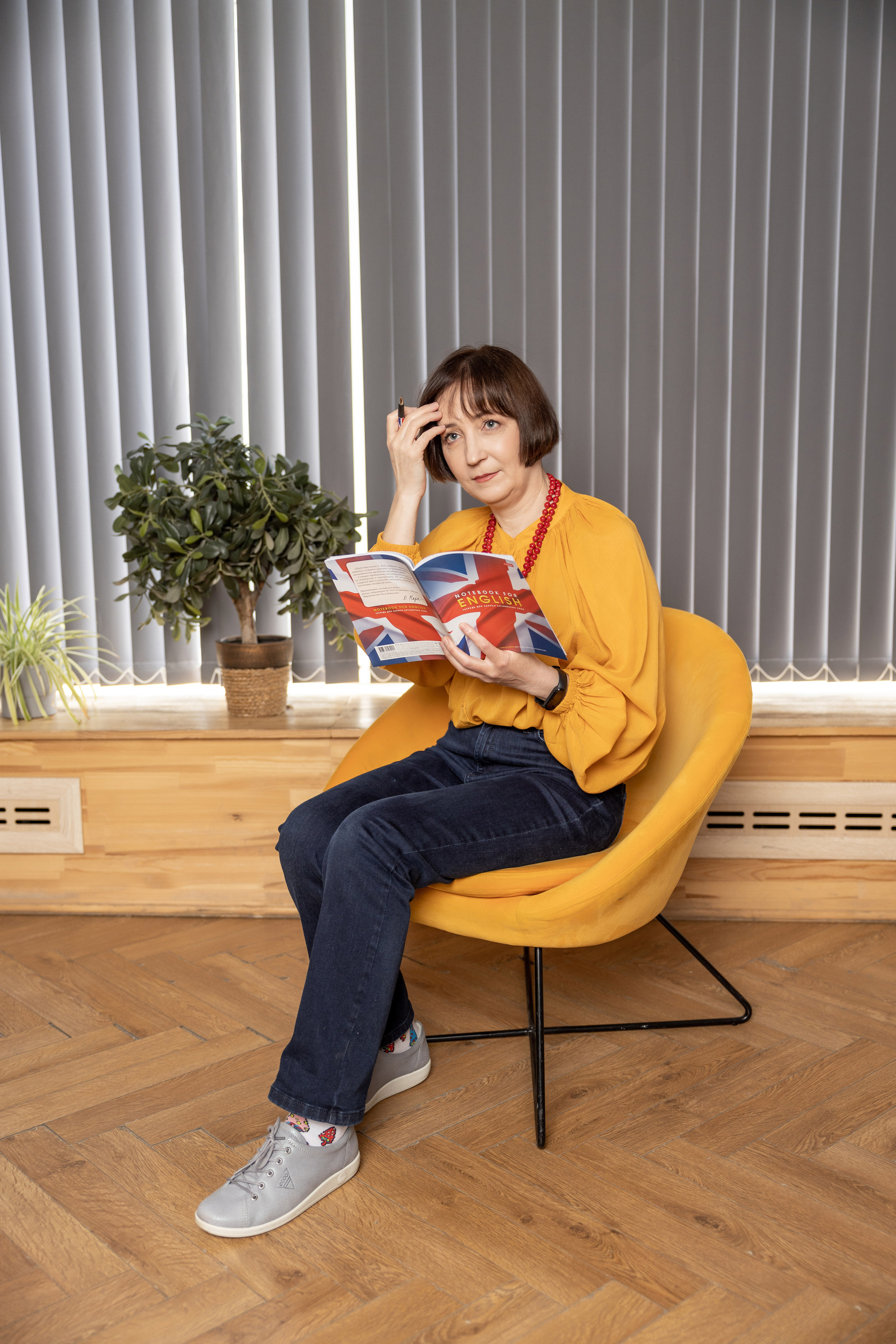 Контент-фотосессия для репетитора по английскому языку. Репортажный и студийный фотограф в Москве — Софи