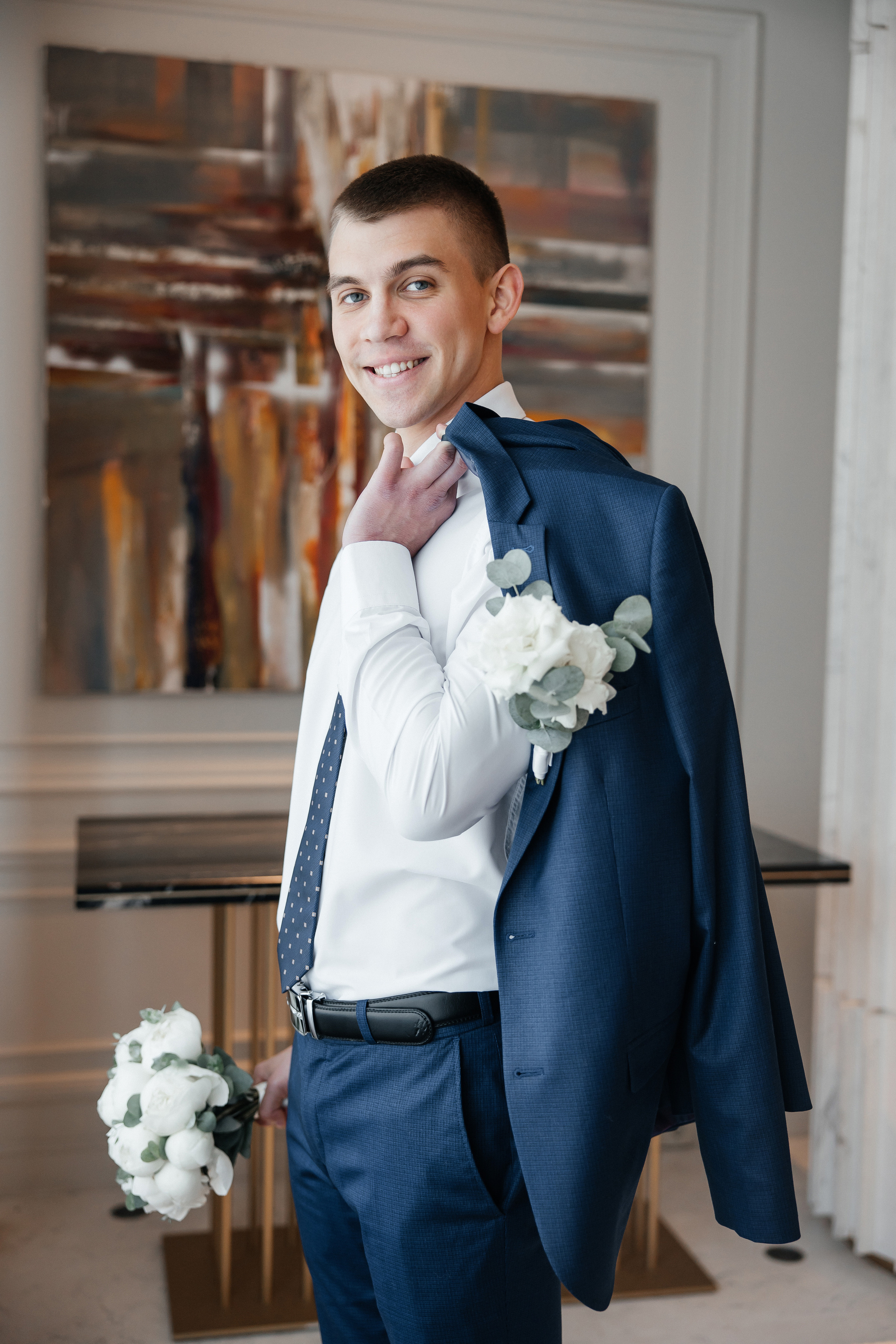 Свадебные сборы. Савеловский ЗАГС. Репортажный и студийный фотограф в Москве — Софи