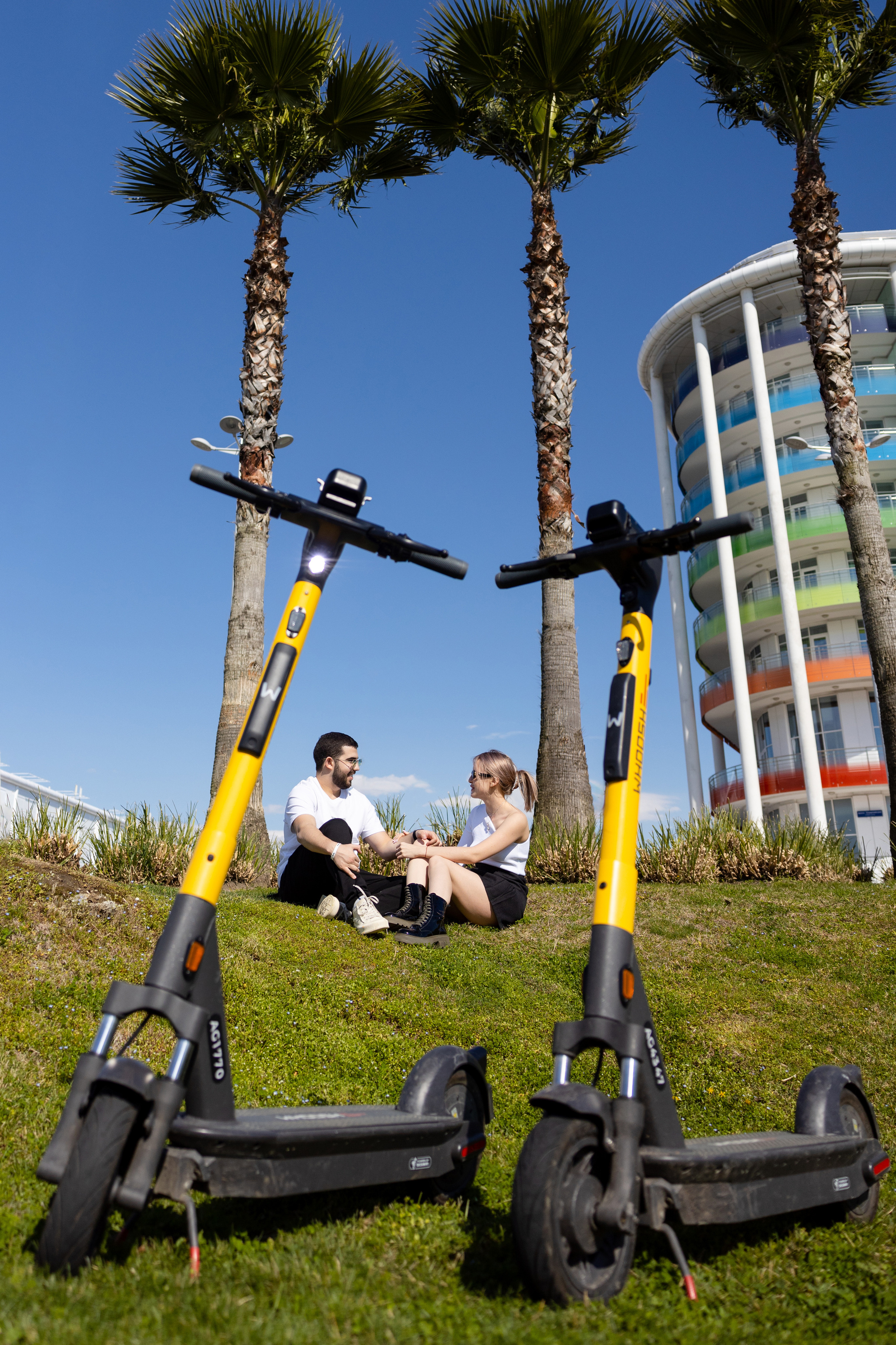 Лав стори на самокатах. Репортажный и студийный фотограф в Москве — Софи