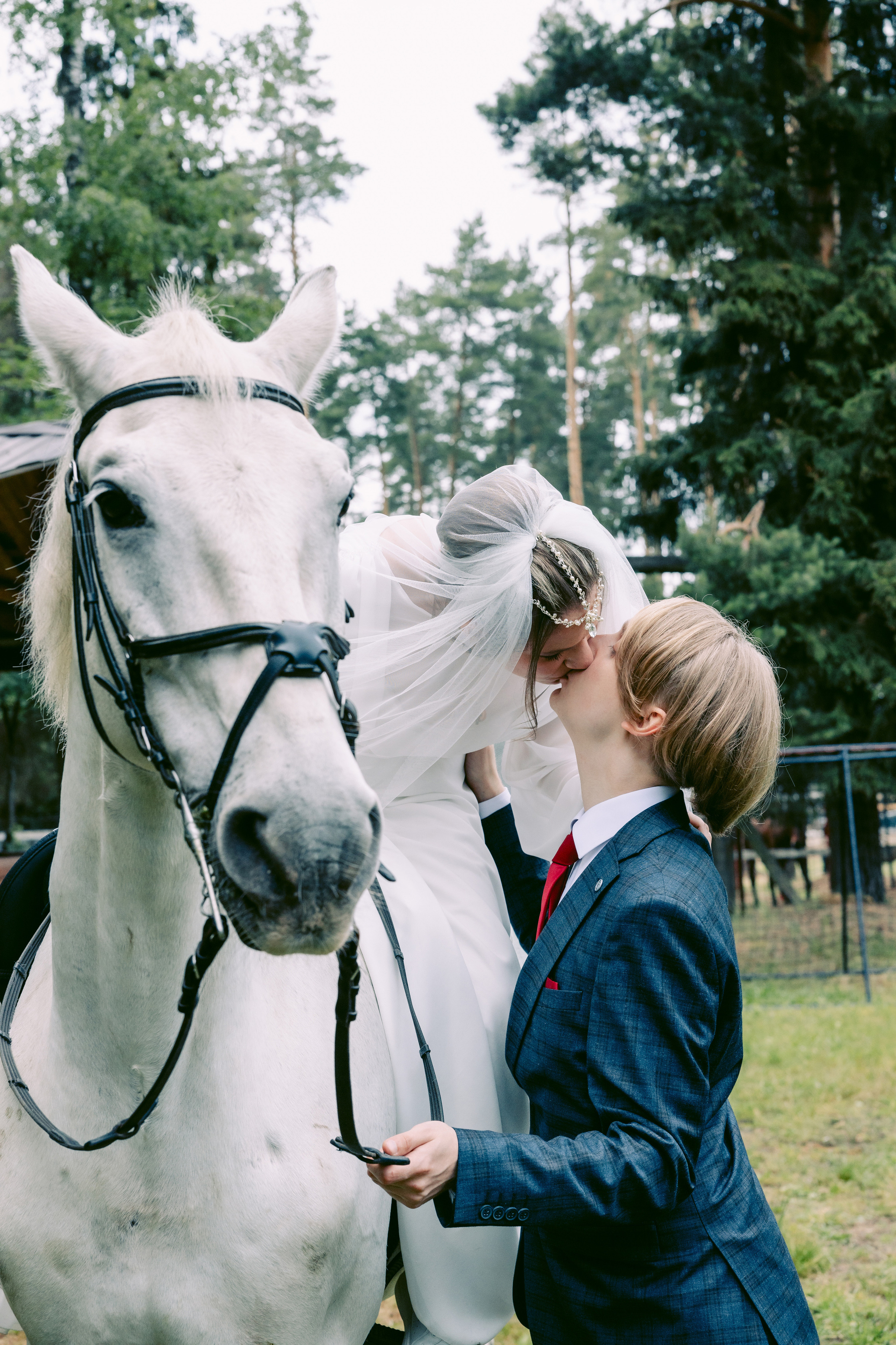 Свадьба в Кудиново. Конюшня. Репортажный и студийный фотограф в Москве — Софи