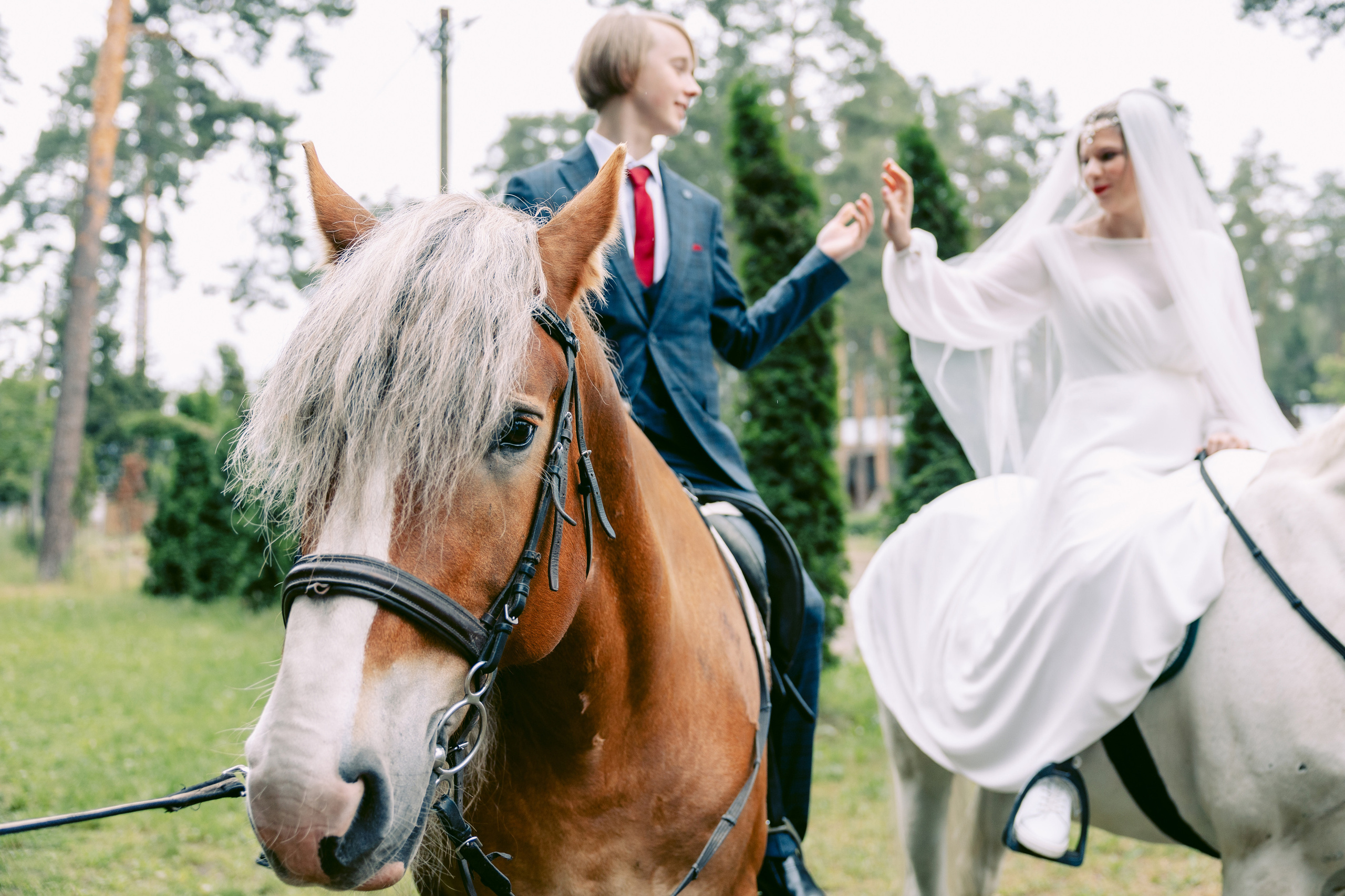 Свадьба в Кудиново. Конюшня. Репортажный и студийный фотограф в Москве — Софи
