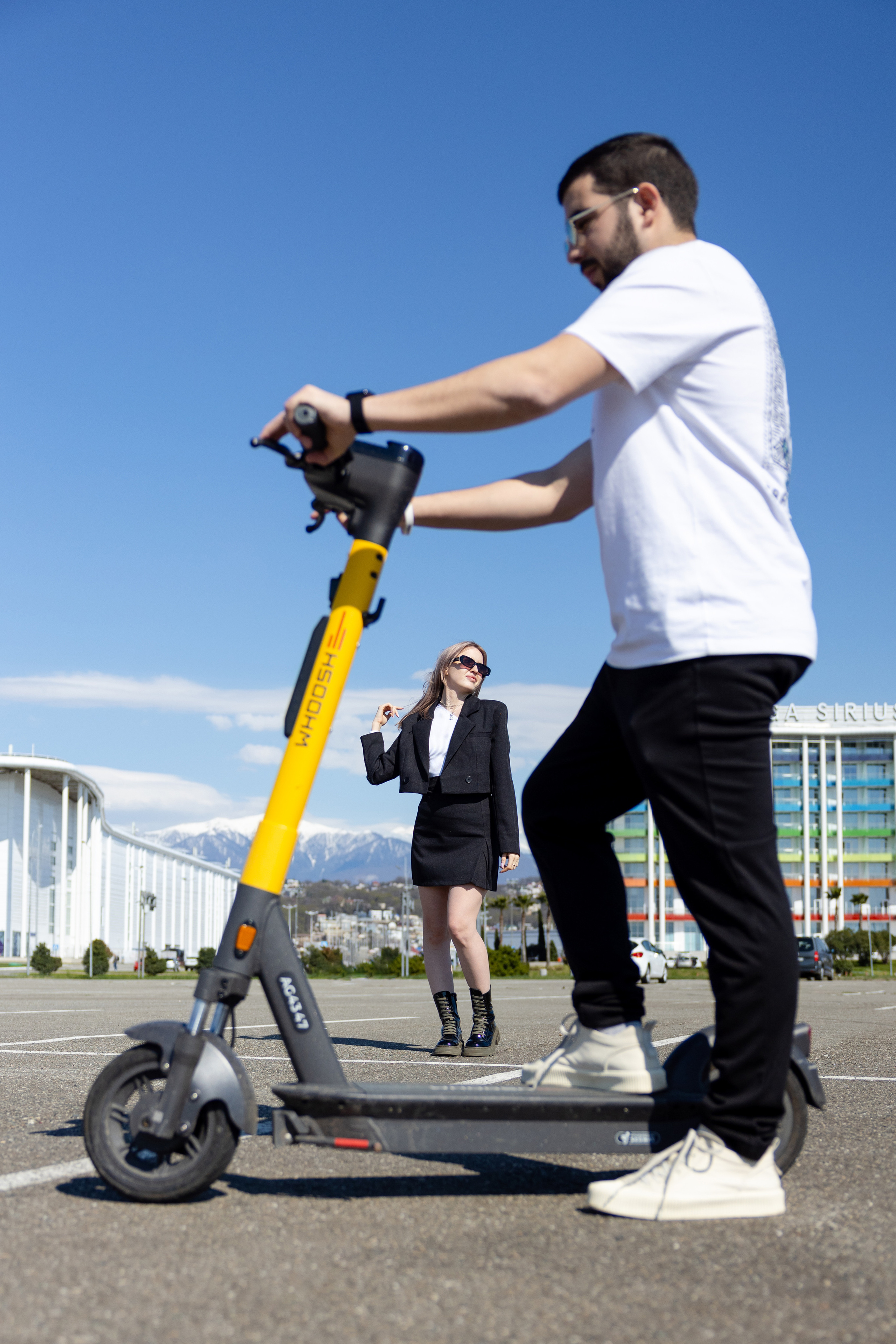 Лав стори на самокатах. Репортажный и студийный фотограф в Москве — Софи