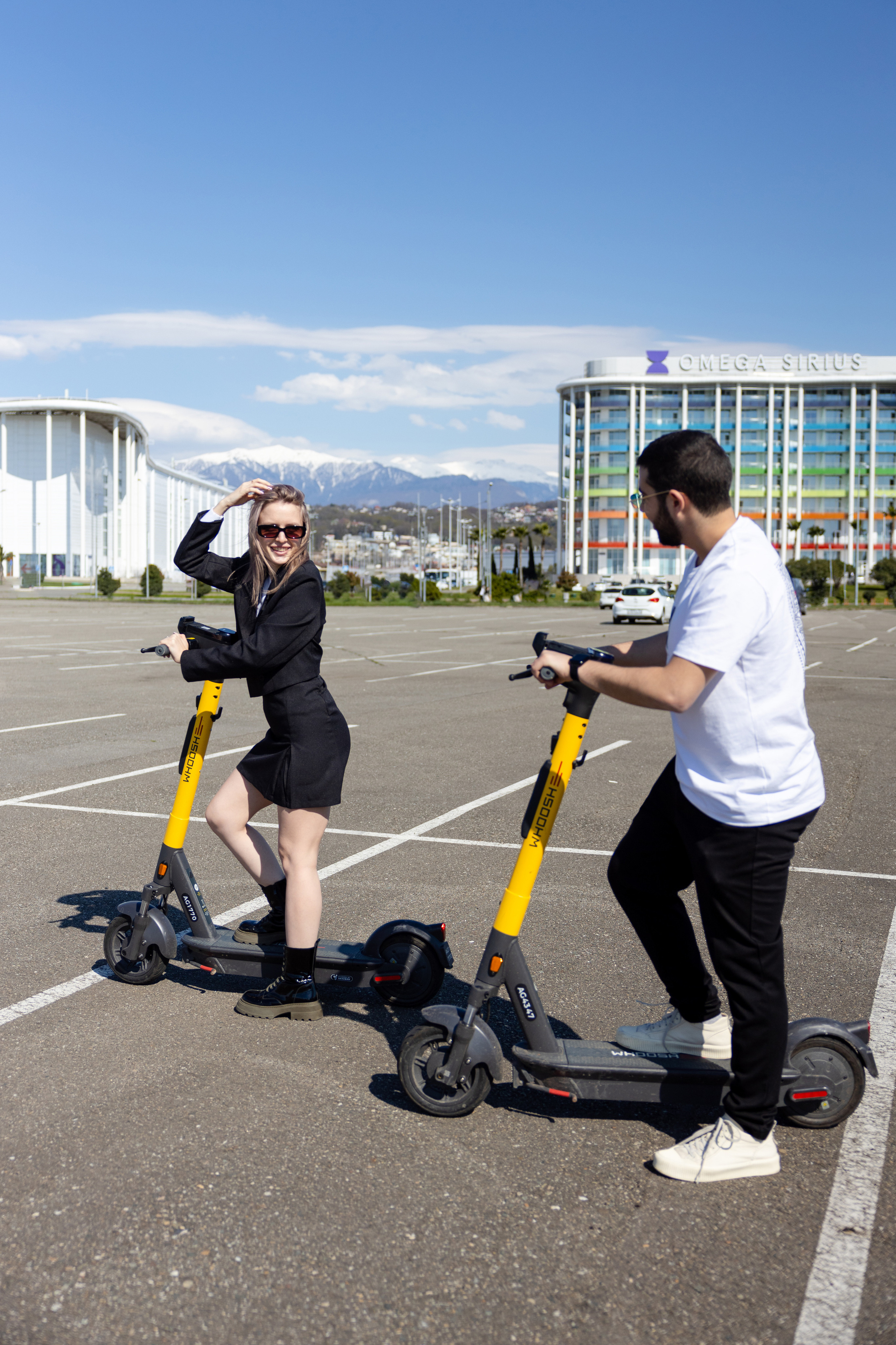 Лав стори на самокатах. Репортажный и студийный фотограф в Москве — Софи