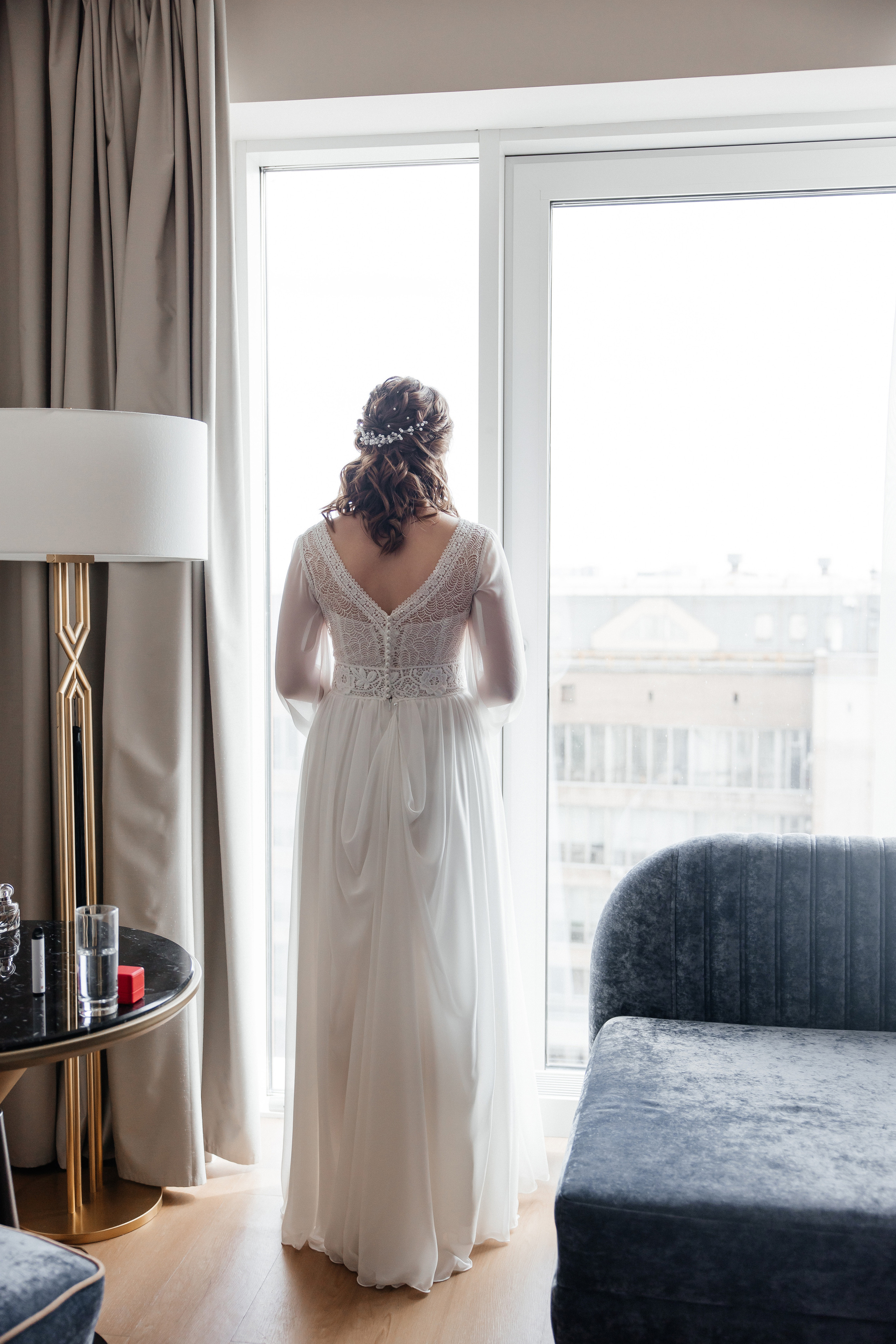 Свадебные сборы. Савеловский ЗАГС. Репортажный и студийный фотограф в Москве — Софи