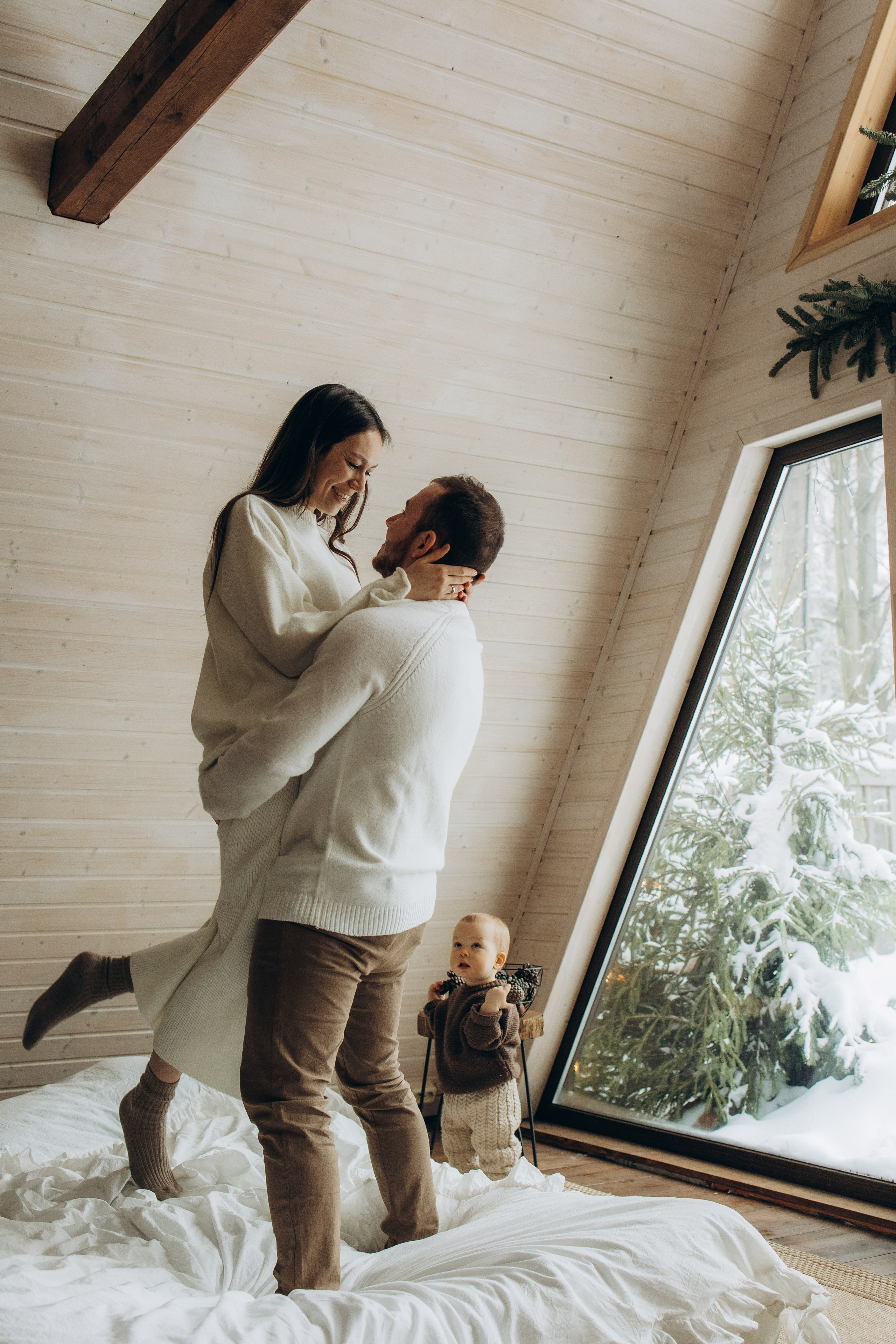 Зимняя семейная история. Семейный фотограф Москва Юлиана Фетисова