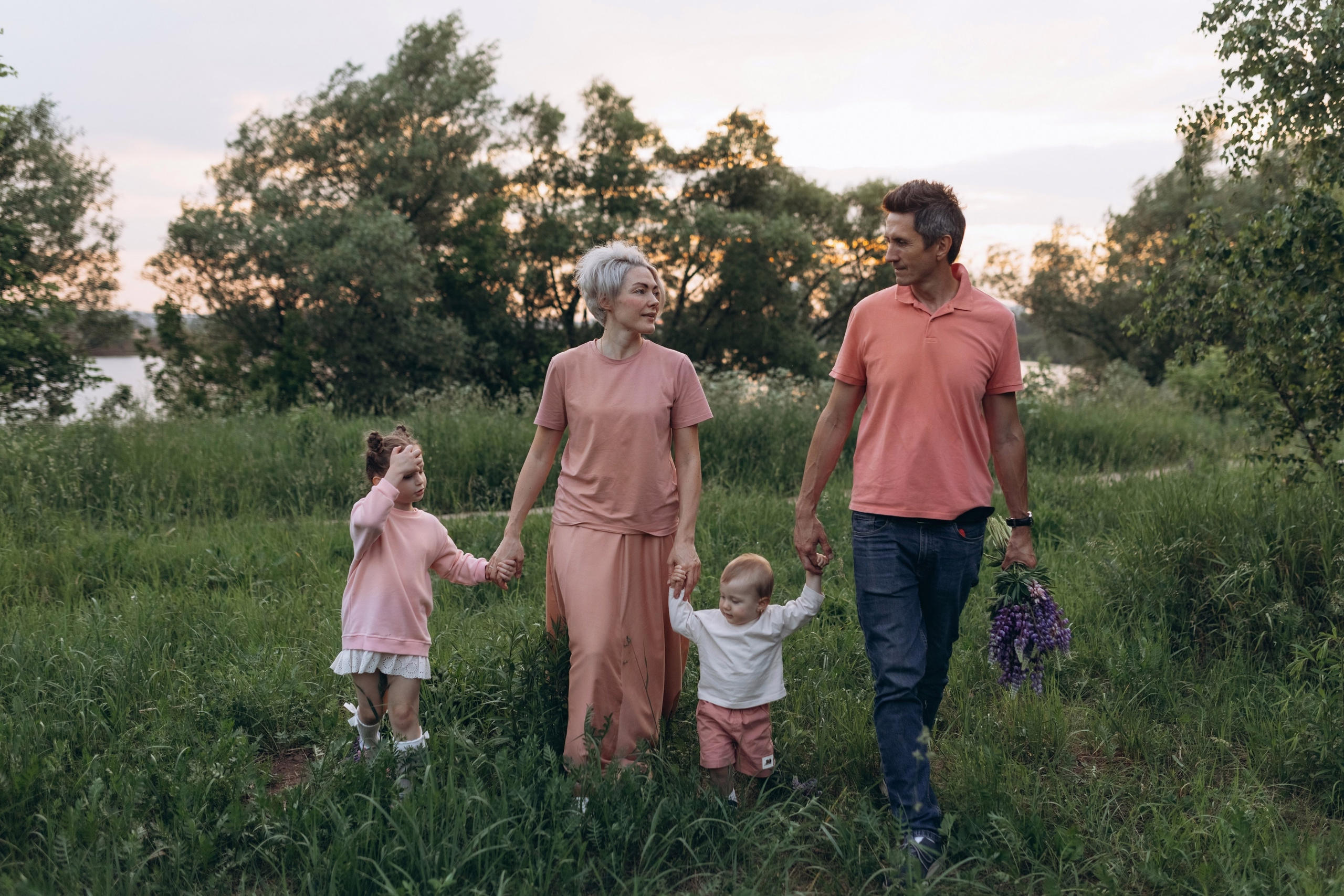 Ринат, Таня, Саша, Марат. Фотограф Людмила Оюн