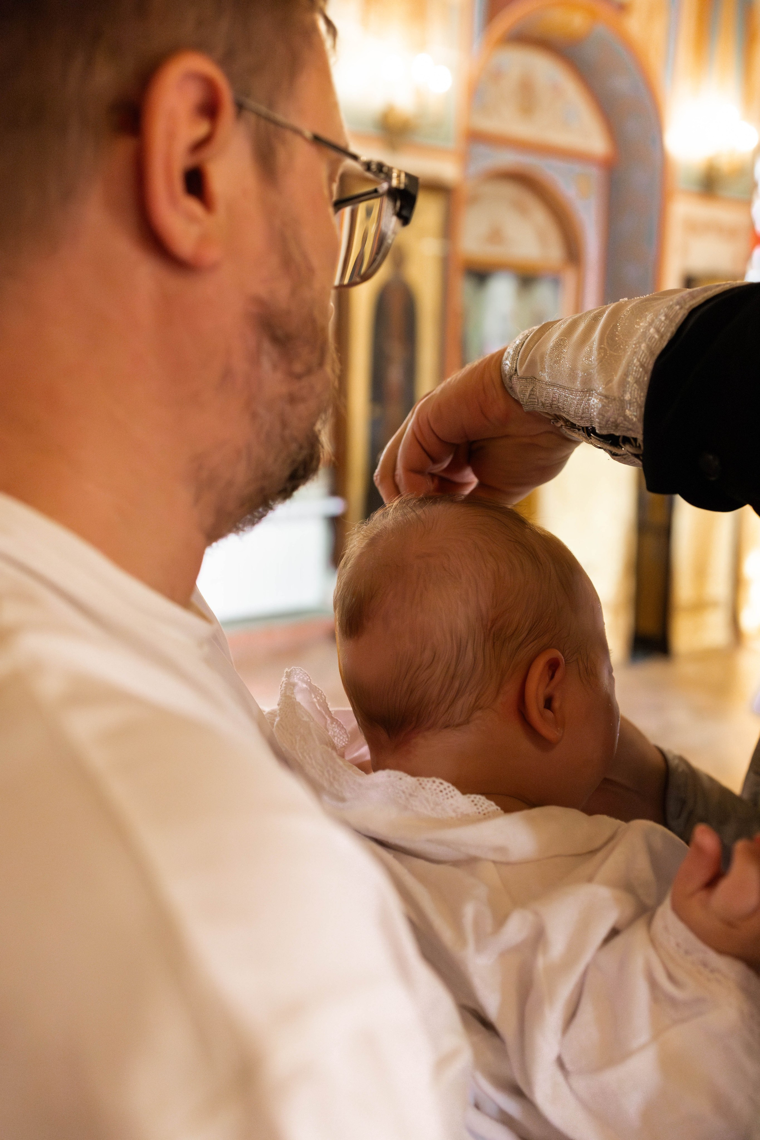 Таинство Крещения Евгения. Фотограф новорождённых Newborn Москва