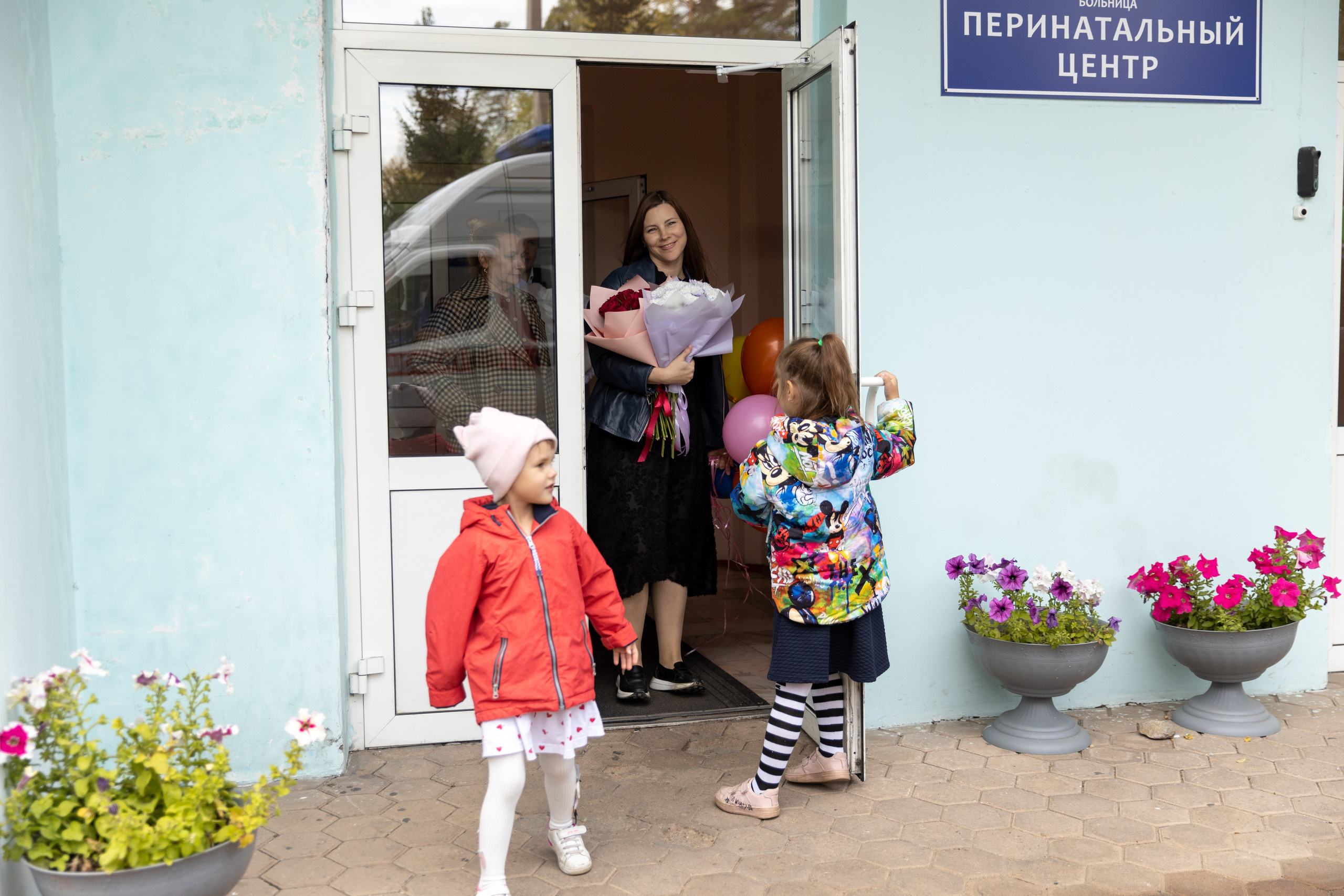 Выписка из роддома. Ирина Соломатина фотограф Чита