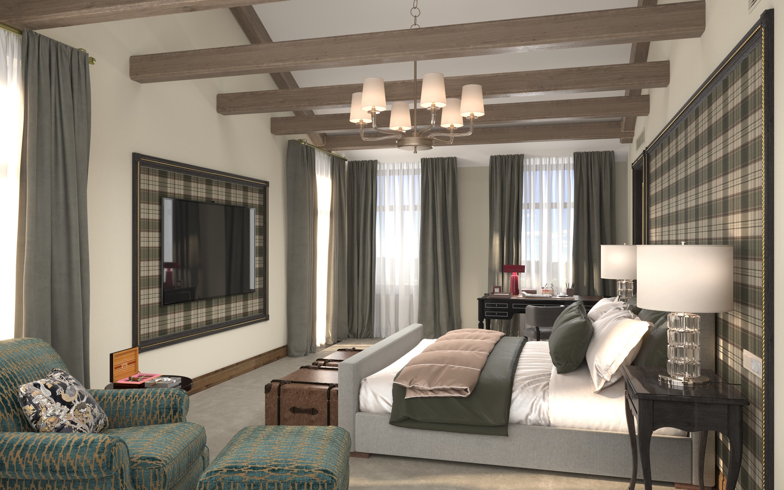 Бутик-отель/ Рублево-Успенское шоссе, МО. Визуализация и анимация в Москве — Андрей Епифанов