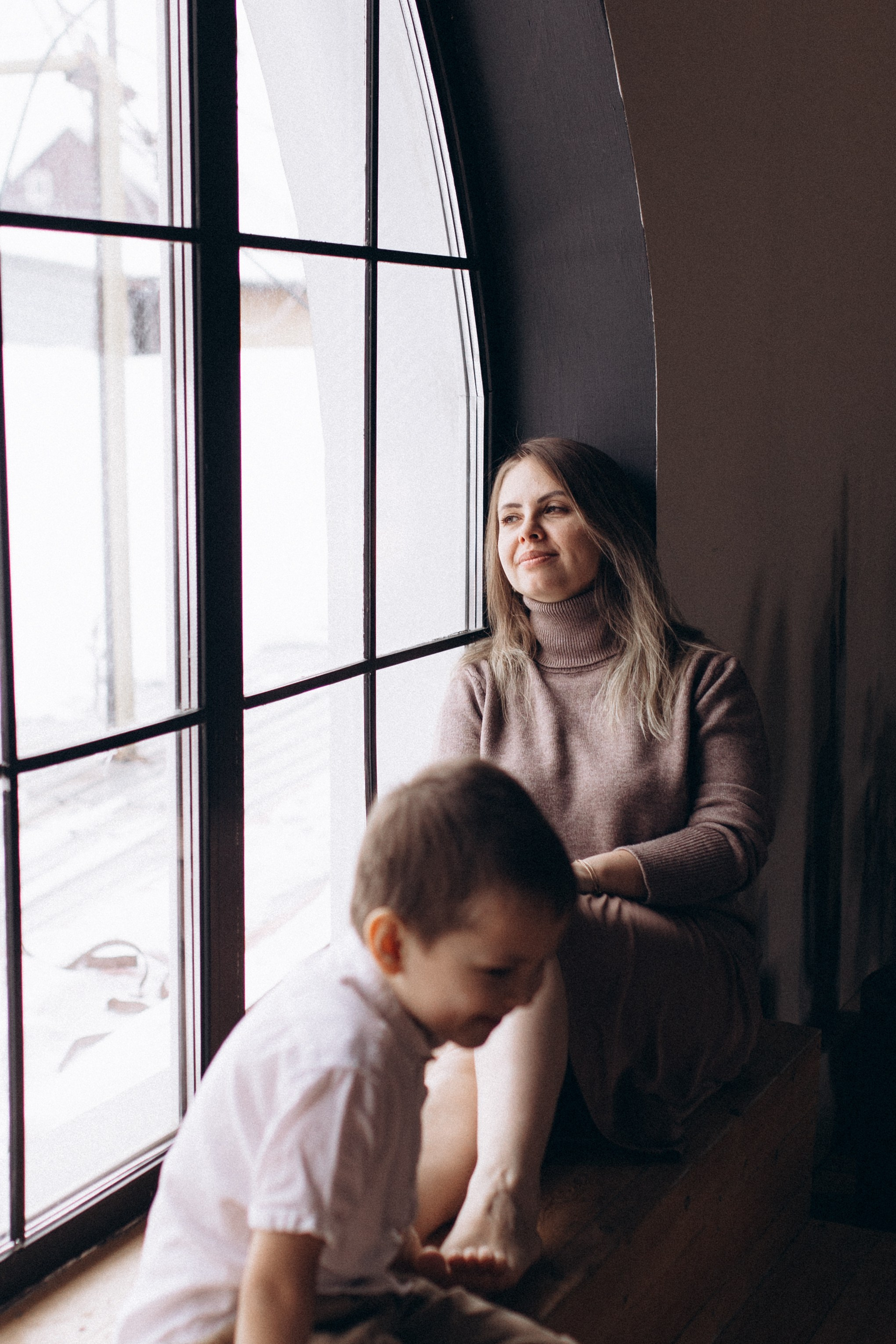 Новогодняя история большой семьи. Семейный фотограф lifestyle в Новосибирске Елена Шпилевая