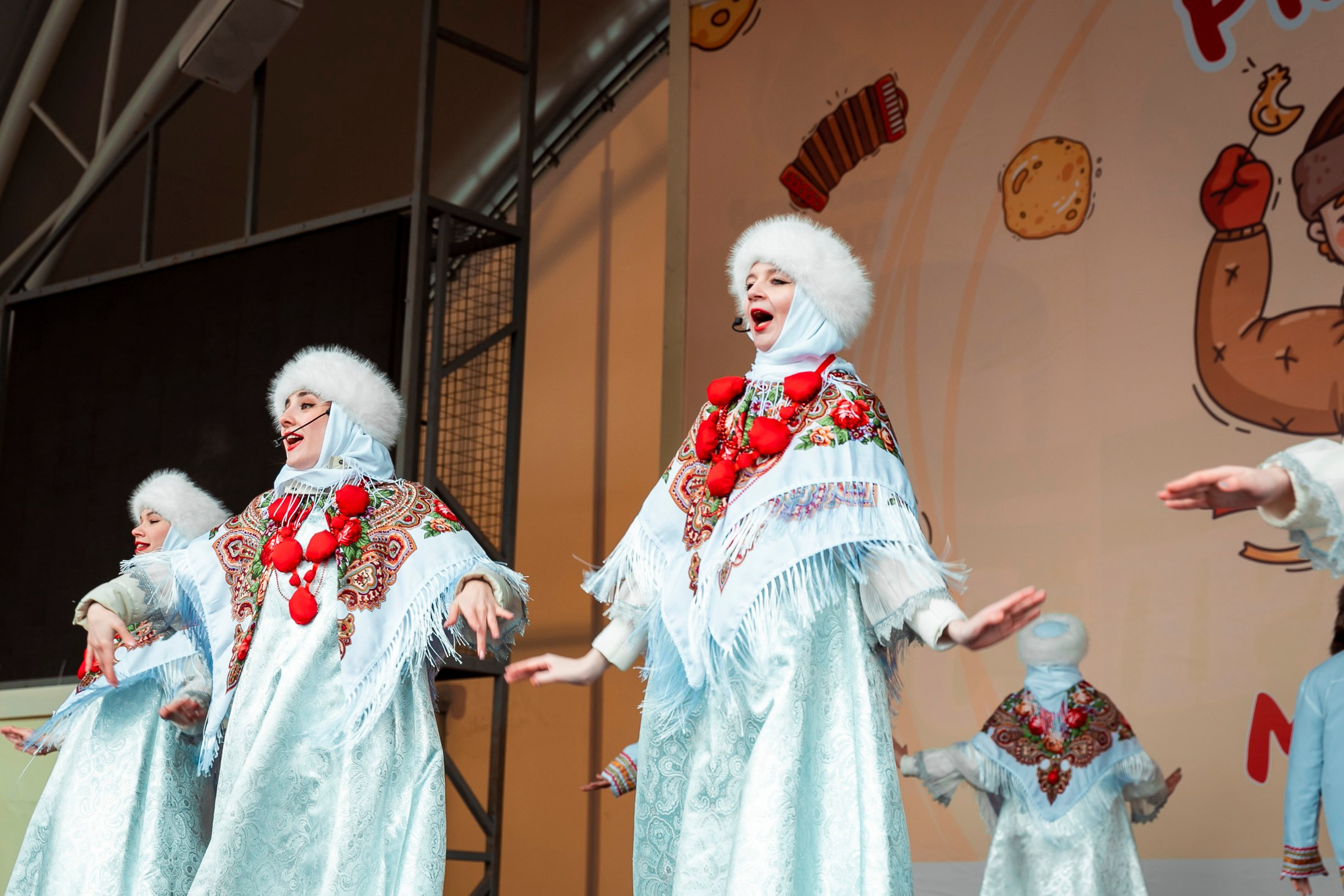 Масленица в берёзовой роще. Фотограф в Новосибирске Сергей Белов