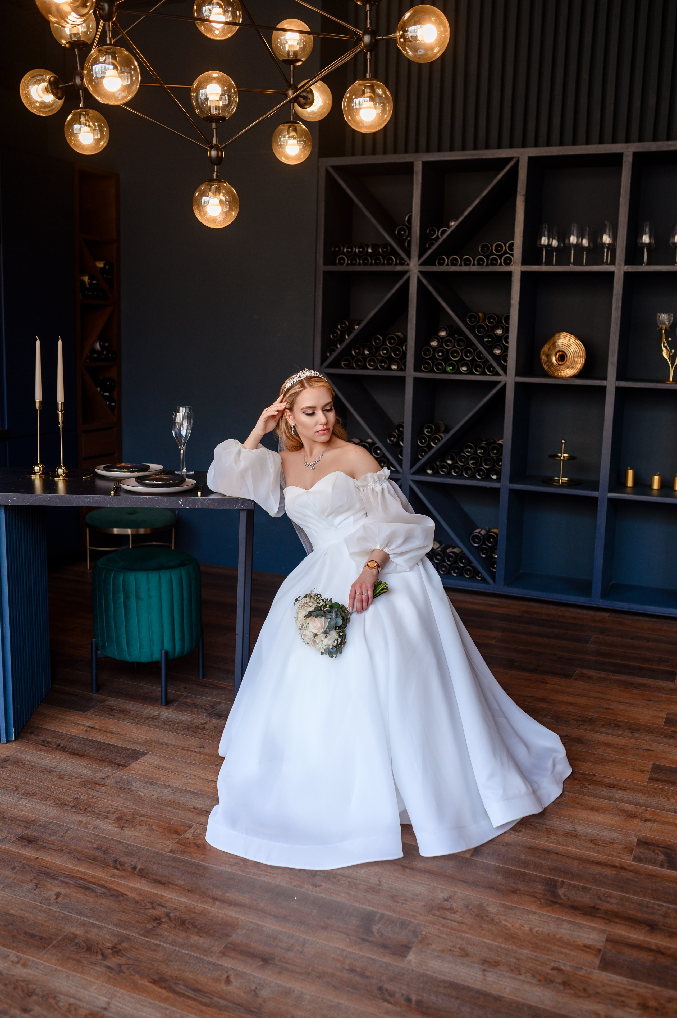 Свадебная фотосессия в фотостудии Аврора зал Эклипс. Семейный и свадебный фотограф в Донецке и Макеевке Дяченко Наталья