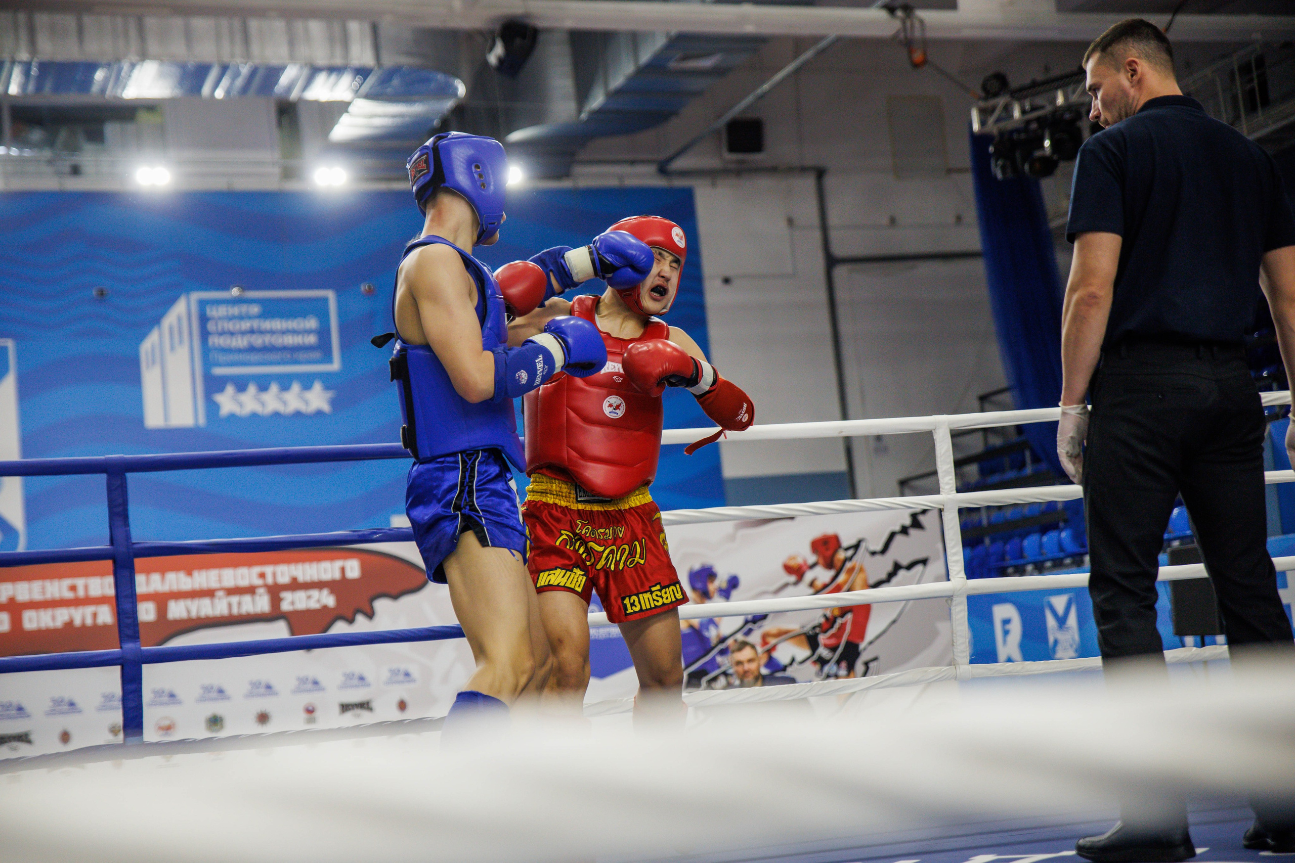 Чемпионат ДВФО по муайтай 2024. Репортажный и портретный фотограф во Владивостоке Шегай Андрей