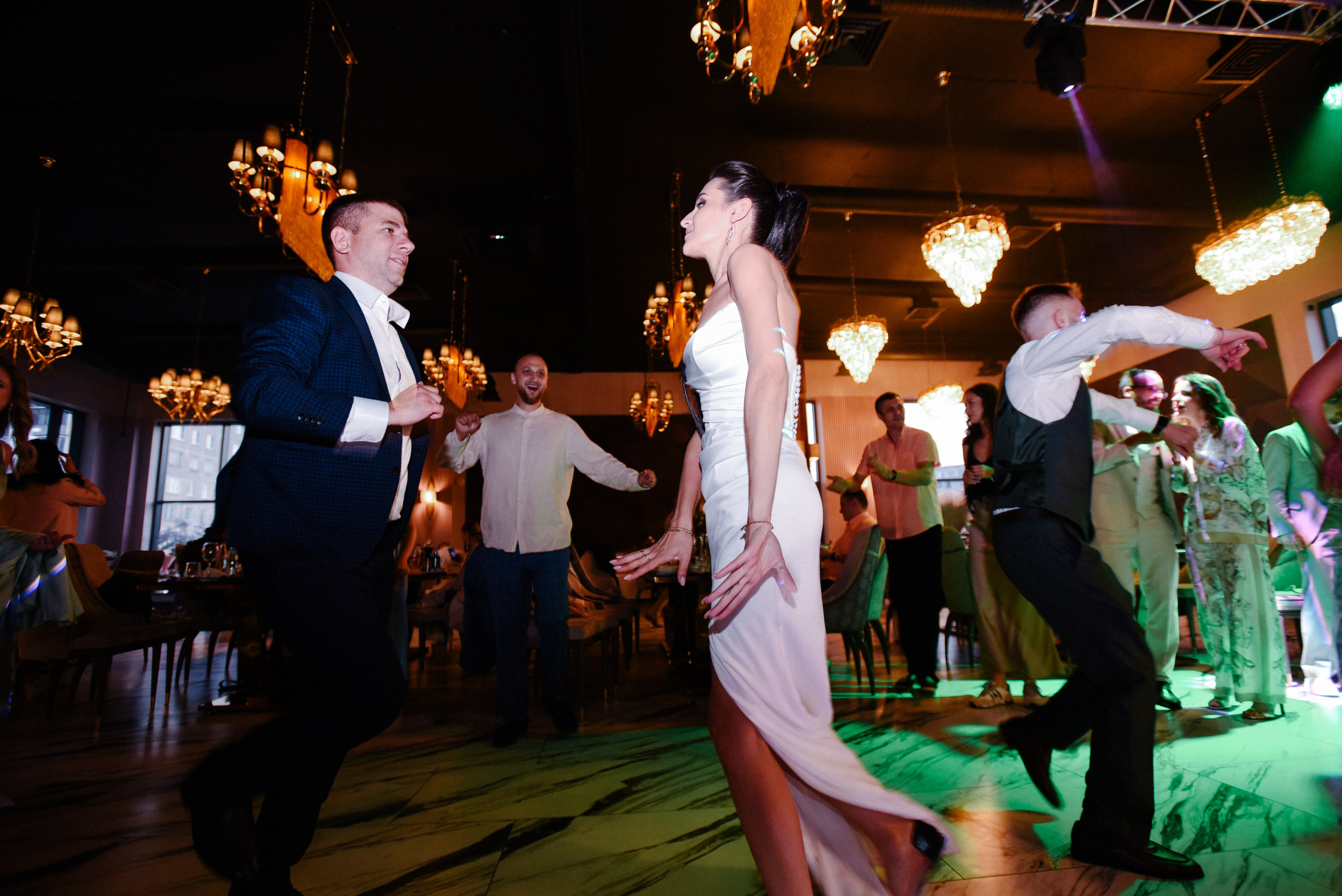 Виктор и Ангелина Банкет на 100 гостей Ресторан Segreto. Фотограф Лола Волна, город Москва