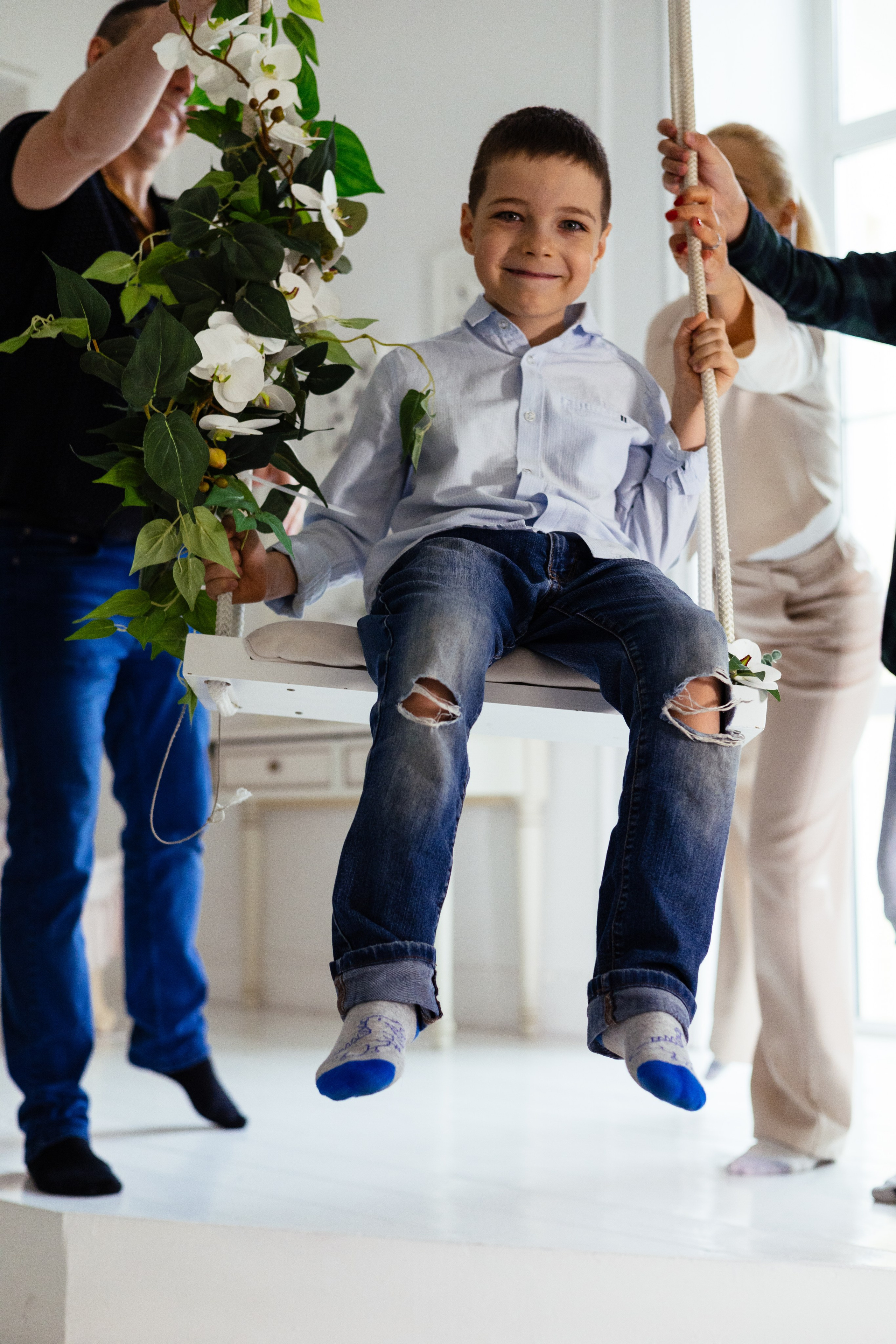 Съемки в студии. Семейный фотограф в Екатеринбурге Макарова Алёна