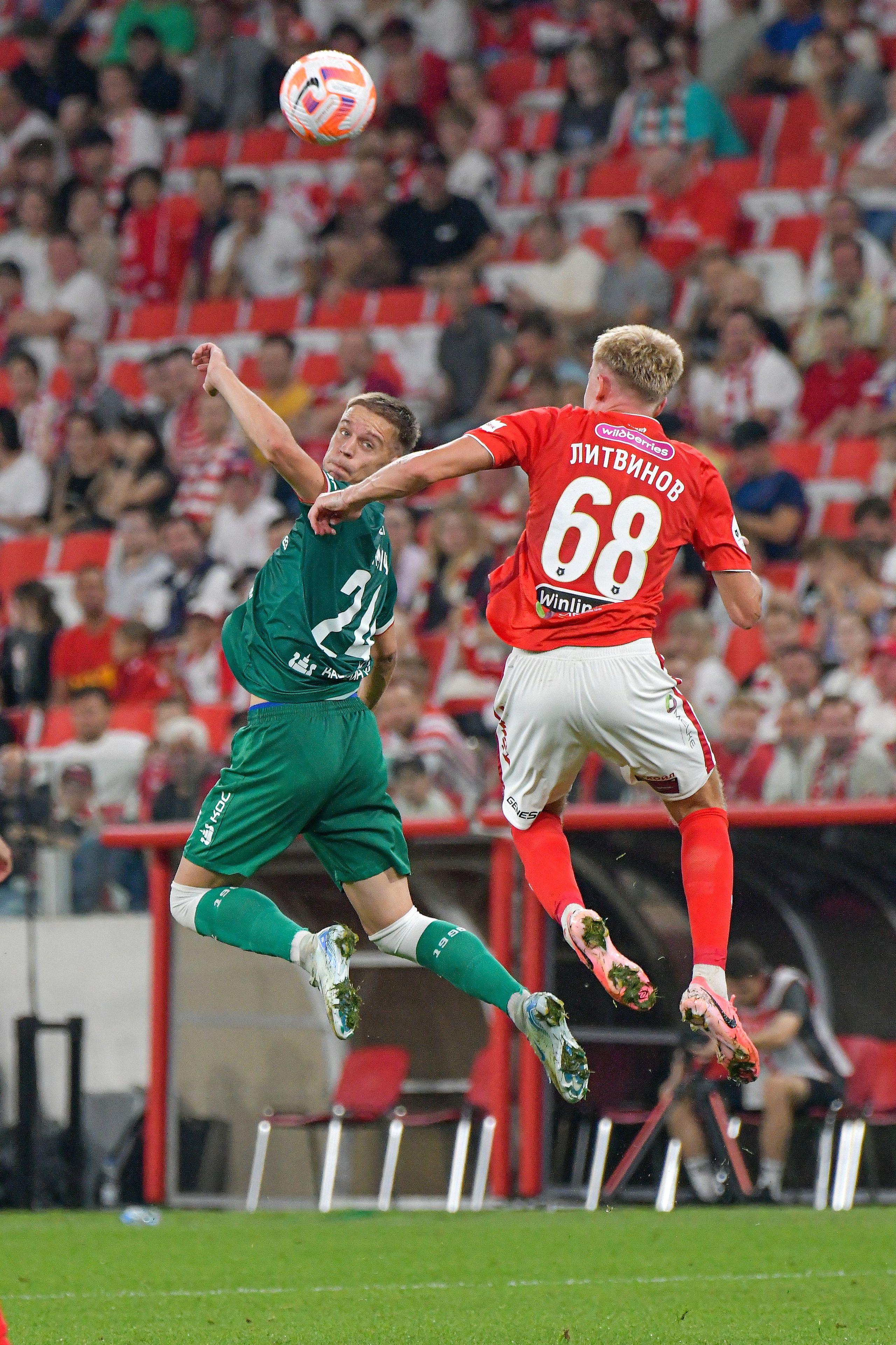 ФК «Спартак-Москва» — ФК «Рубин» 》1:0《 Чемпионат России по футболу. Российская Премьер-Лига. 7 тур. 31.08.2024 «Лукойл Арена» г. Москва. Свой взгляд через объектив