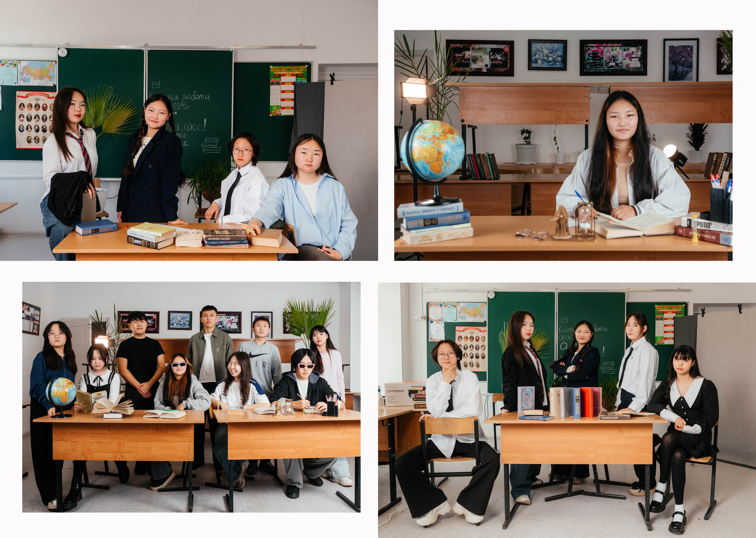 Выпускной фотоальбом для средней школы. Фотограф Эллина Дар г. Улан-Удэ