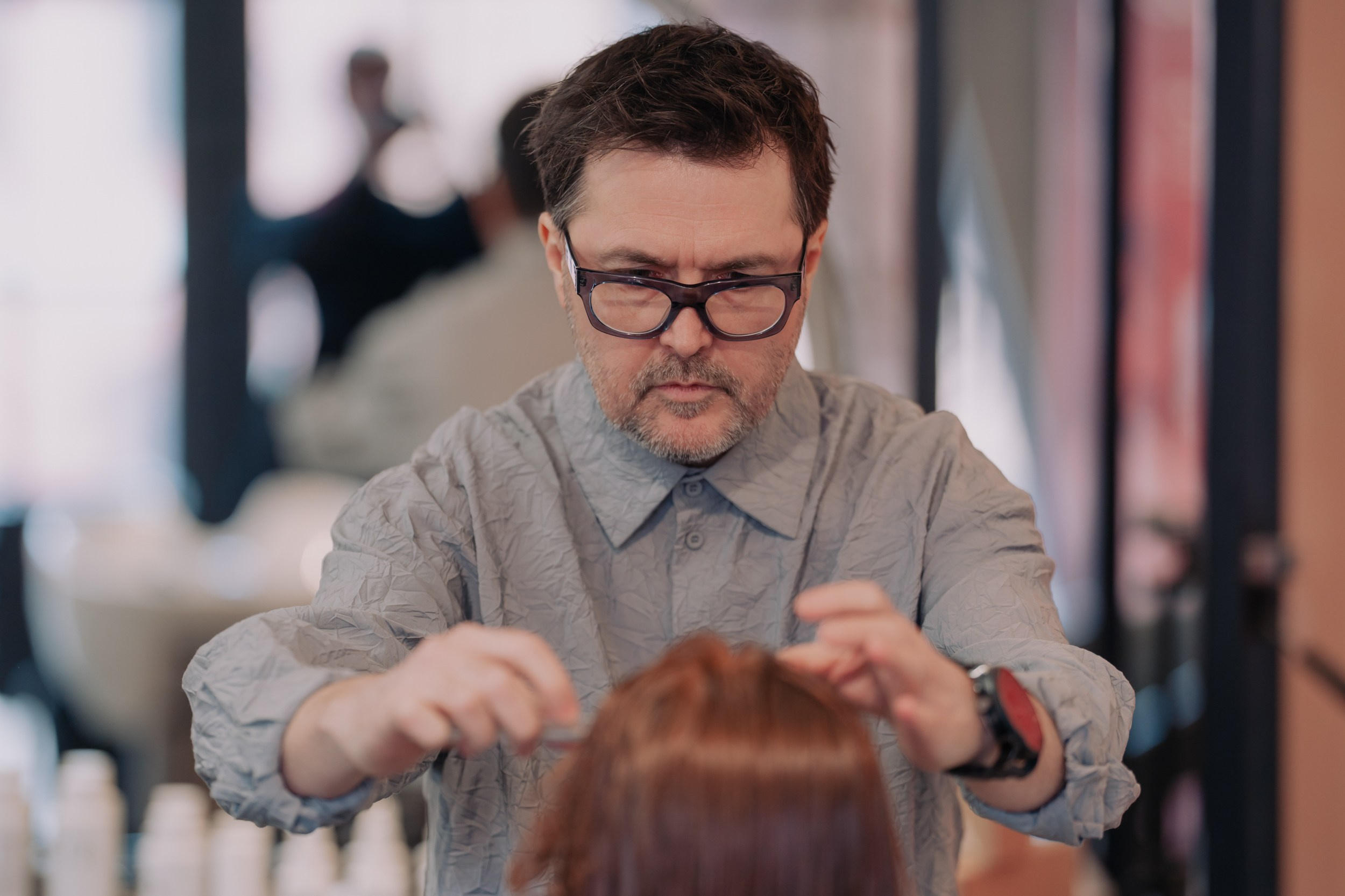 Мастер класс по стрижкам от Олега Курникова. Портретный и репортажный фотограф в Санкт-Петербурге Максим Пашков