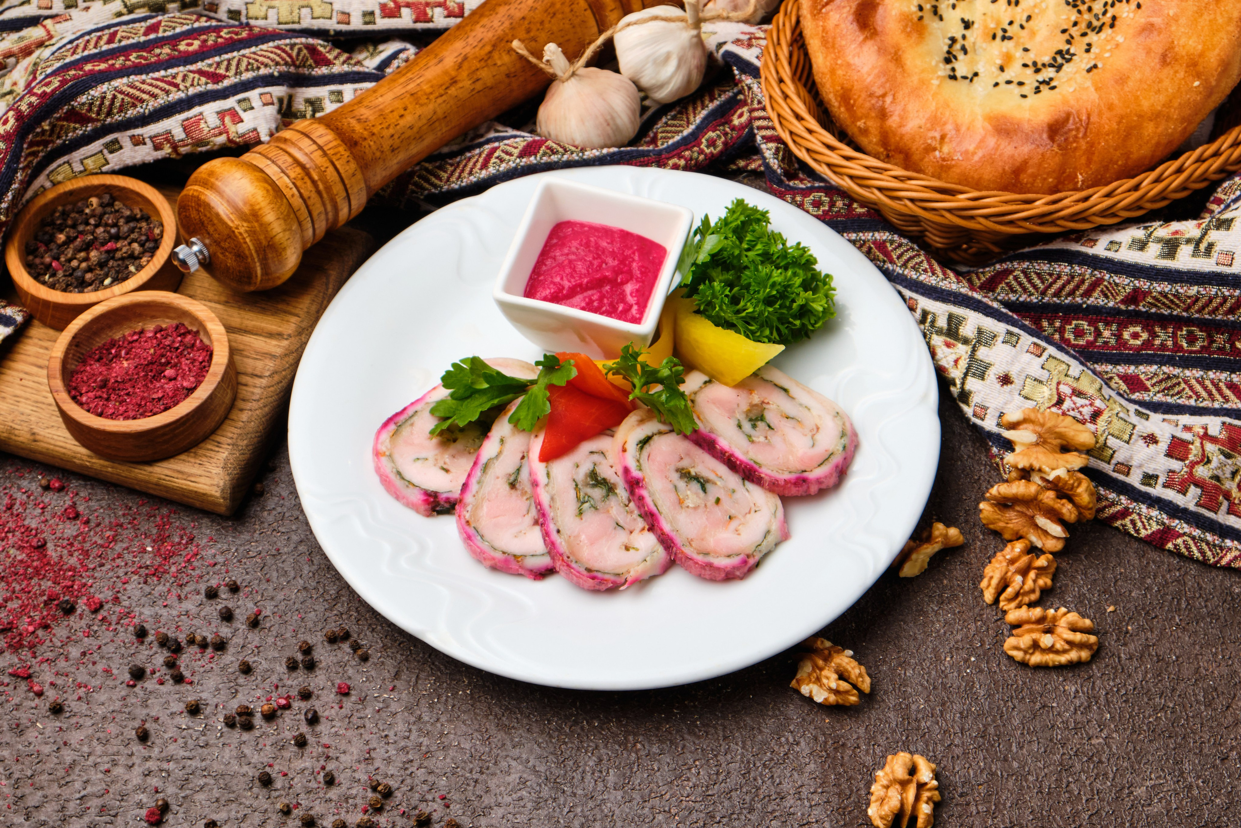 Food Photography of Azerbaijani Cuisine | Photographer for Restaurants Tbilisi. Commercial Photographer Tbilisi | Food & Product Photography | Vitaly Gorbachev