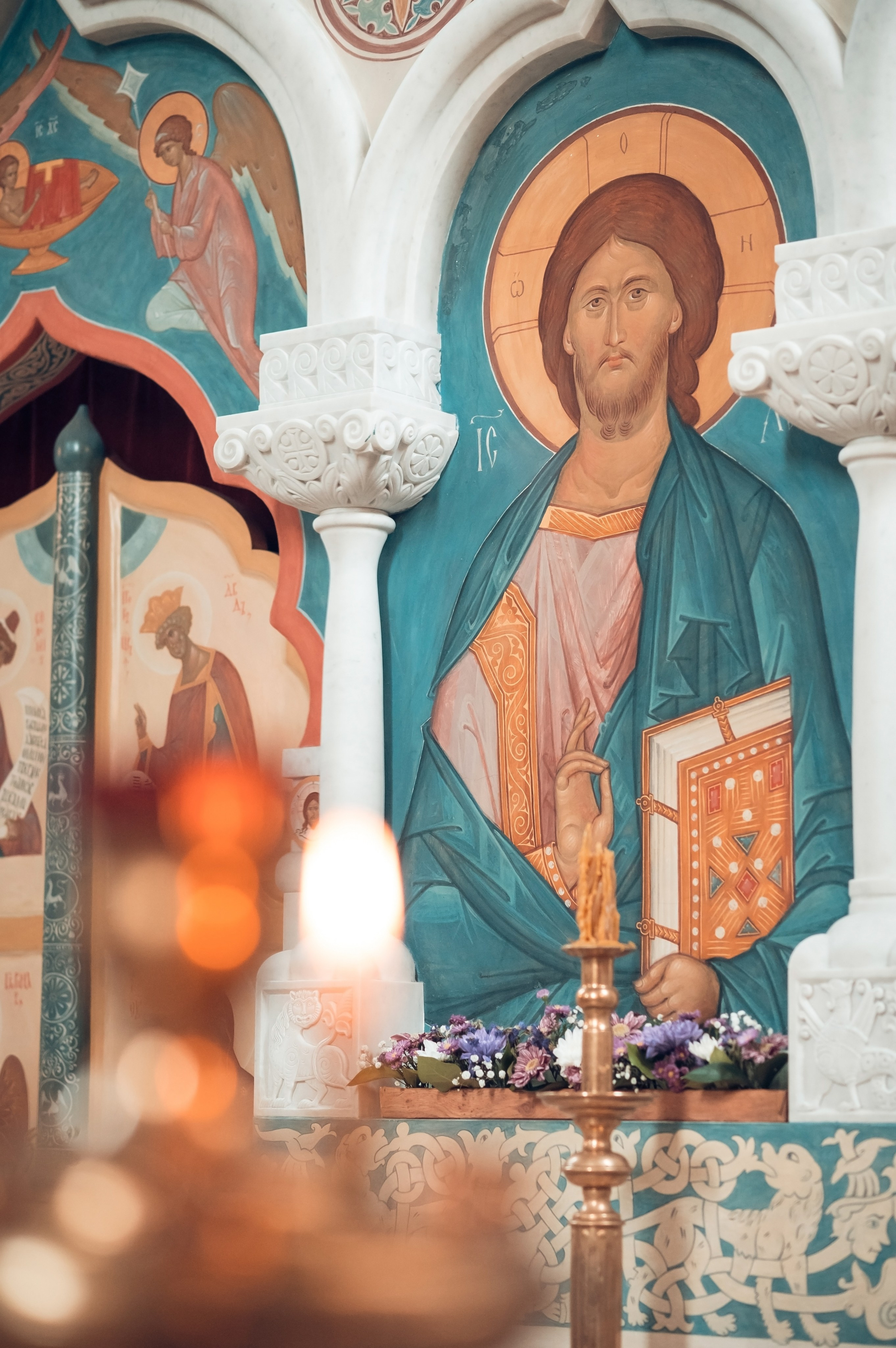 Таинство Крещения Церковь иконы Божией матери Всецарица. Семейный фотограф Олеся Батурина Рязань