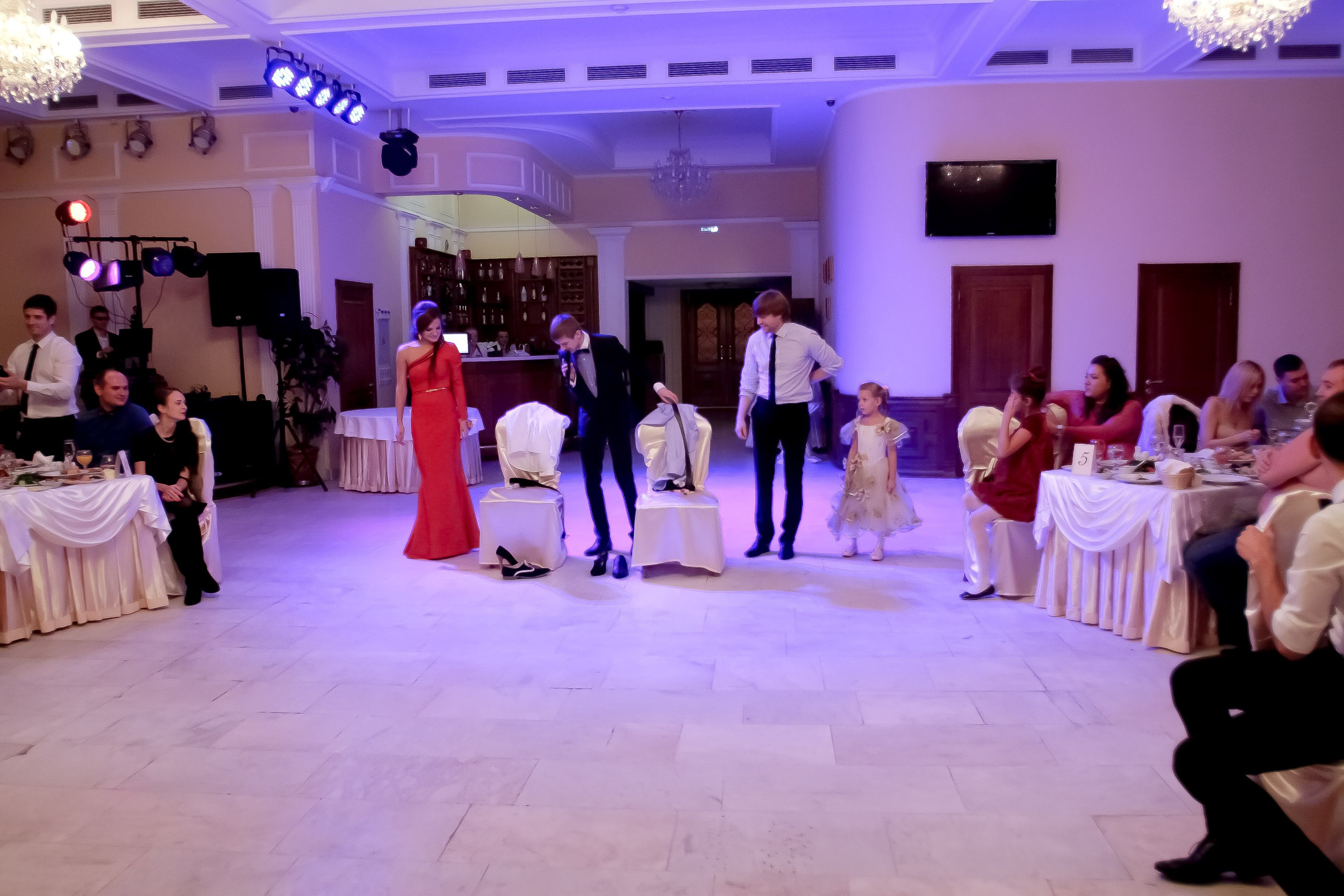 Банкет/Banquet. Максим Матвийченко и Виктория Басова профессионалы своего дела