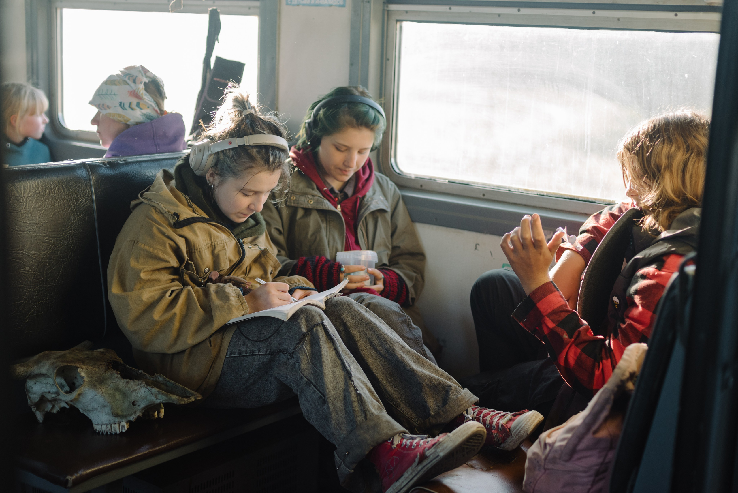 Самур биологи. Фотограф Алиса Калинина