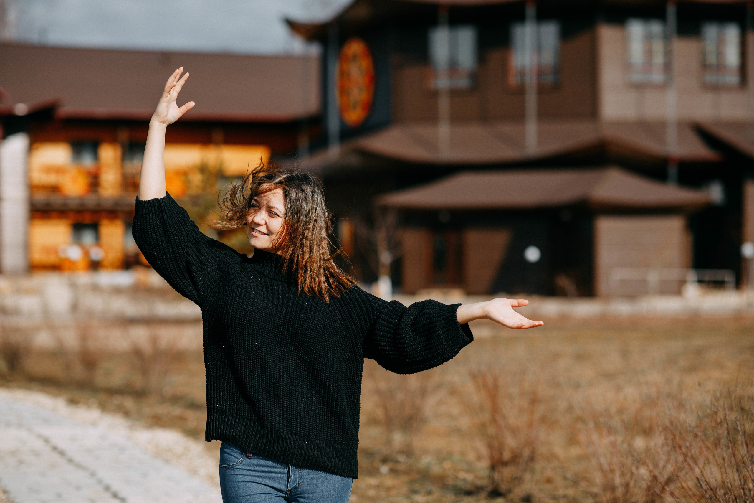 Прогулка. Фотограф г. Зубцов Елена Соколова