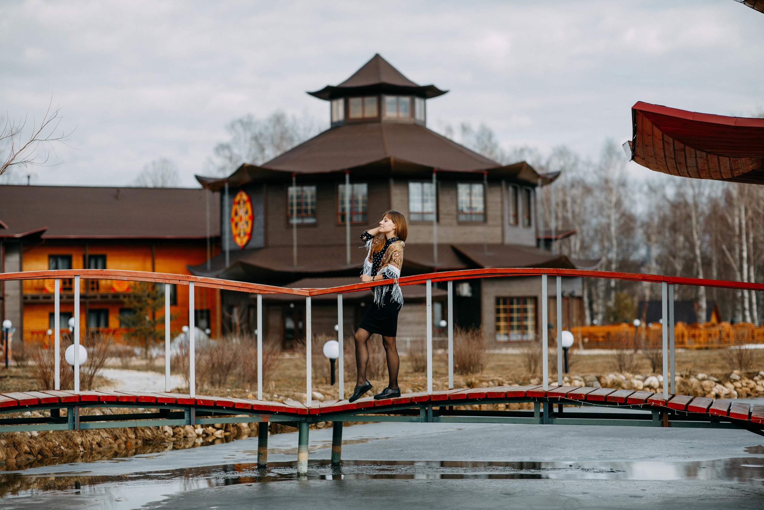 Прогулка. Фотограф г. Зубцов Елена Соколова