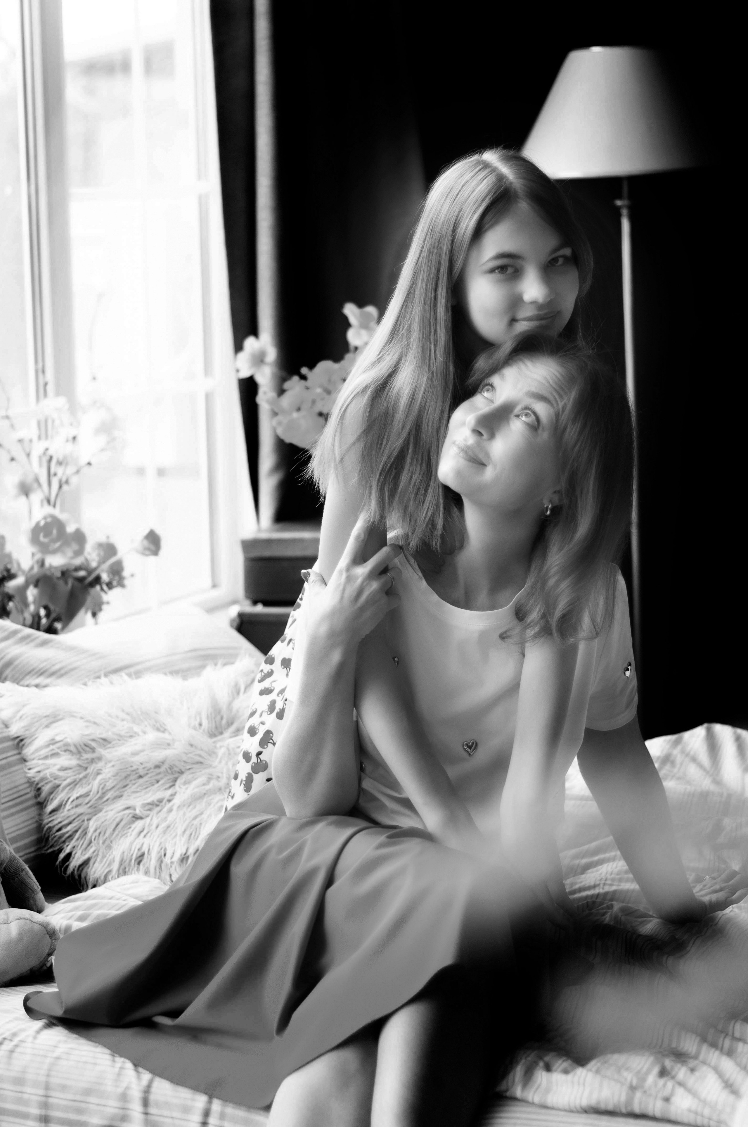 Чёрно-белая, магическая. Сейчас вылетит ПТИЧКА! Фотосессии в Керчи