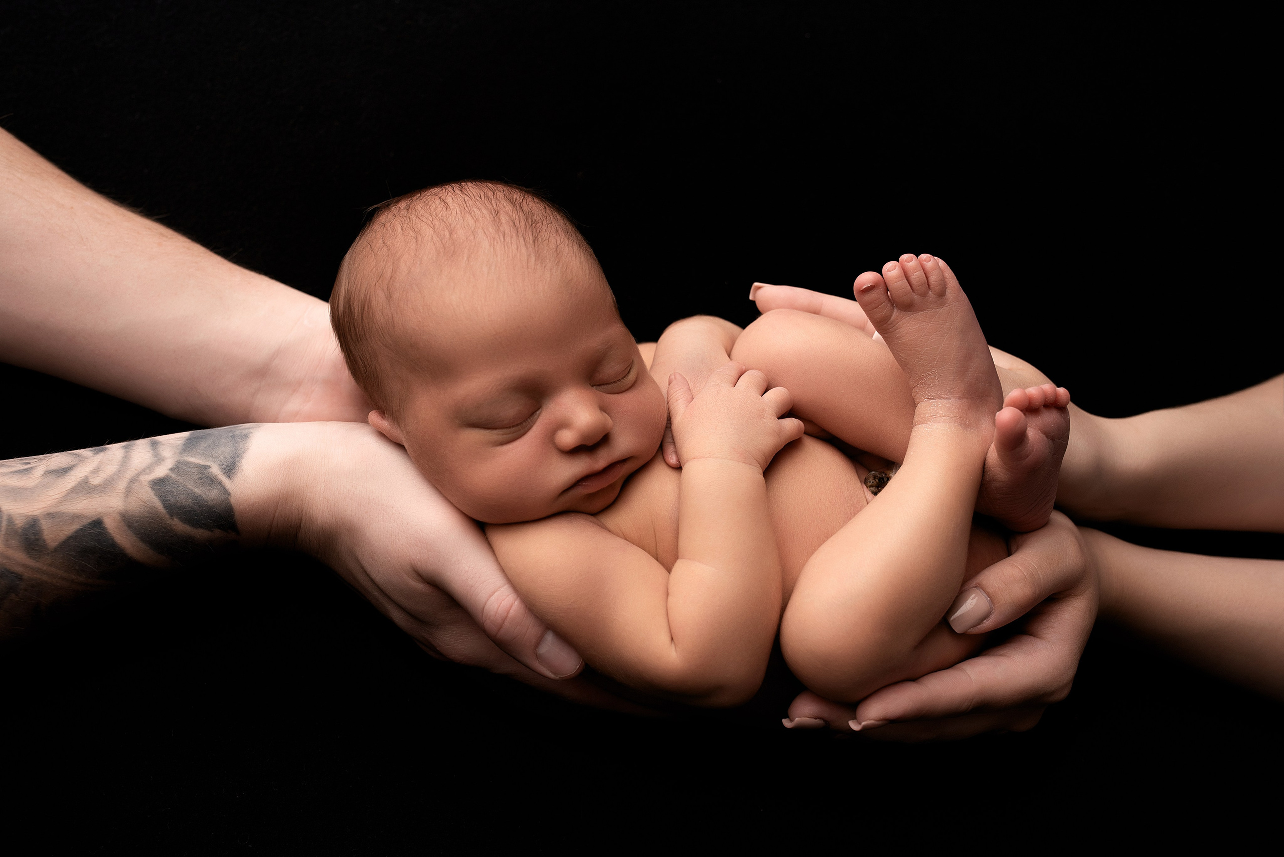 Новорождённые девочки. Детский фотограф новорождённых в Минске Боровик Екатерина
