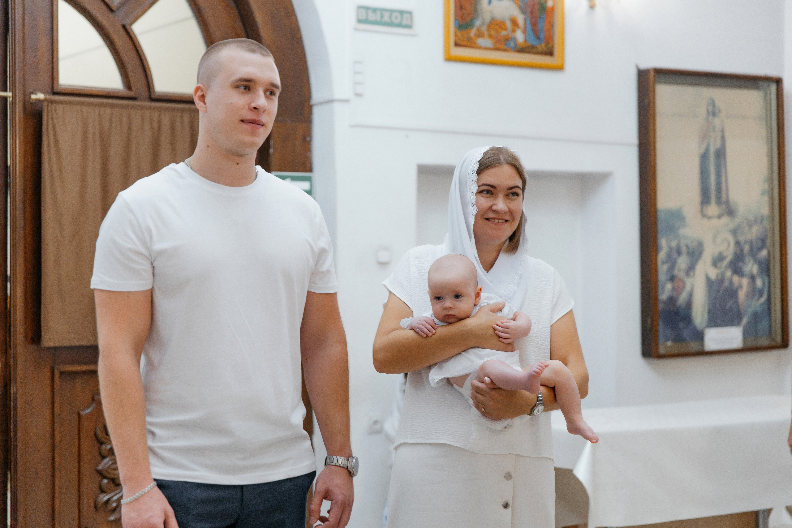 Таинство Крещения Михаила. Свадебный и Семейный Фотограф в Краснодаре